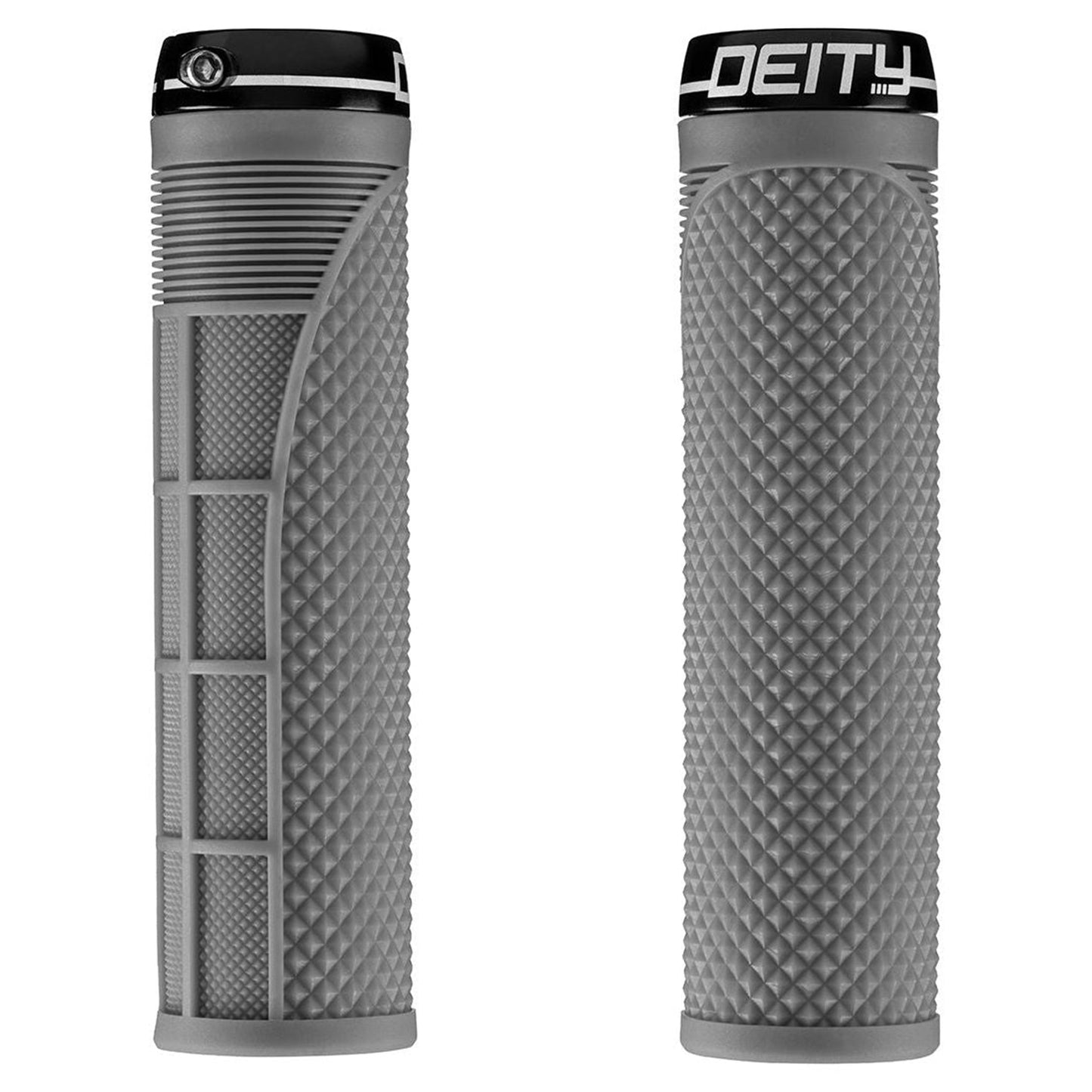 Deity Megattack Single Clamp Lock On Grips - Stealth - Single Lock On Grips - Image 1