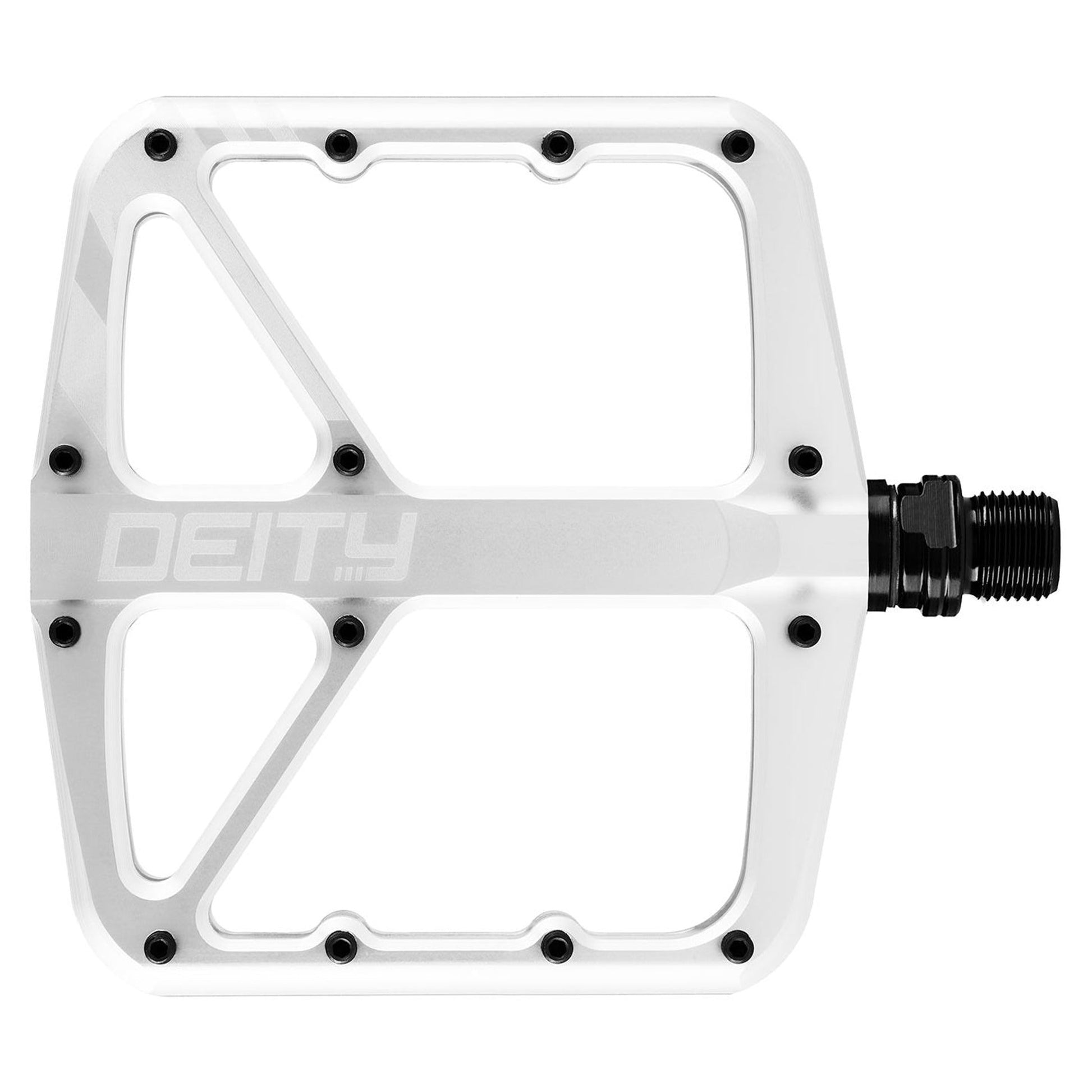 Deity Supervillain Pedals - Standard - Silver - Image 1
