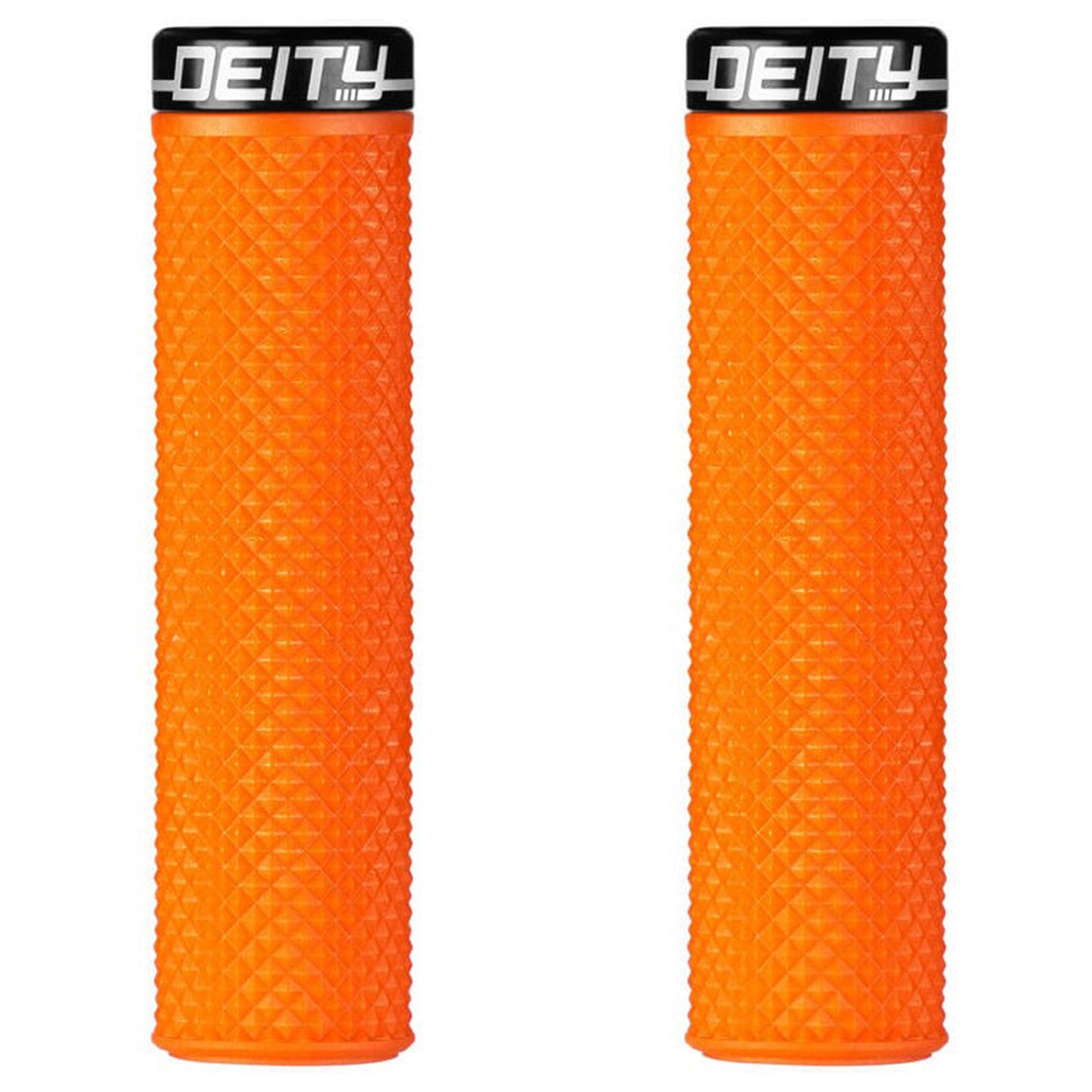 Deity Supracush Single Clamp Lock On Grips - Orange - Single Lock On Grips - Image 1