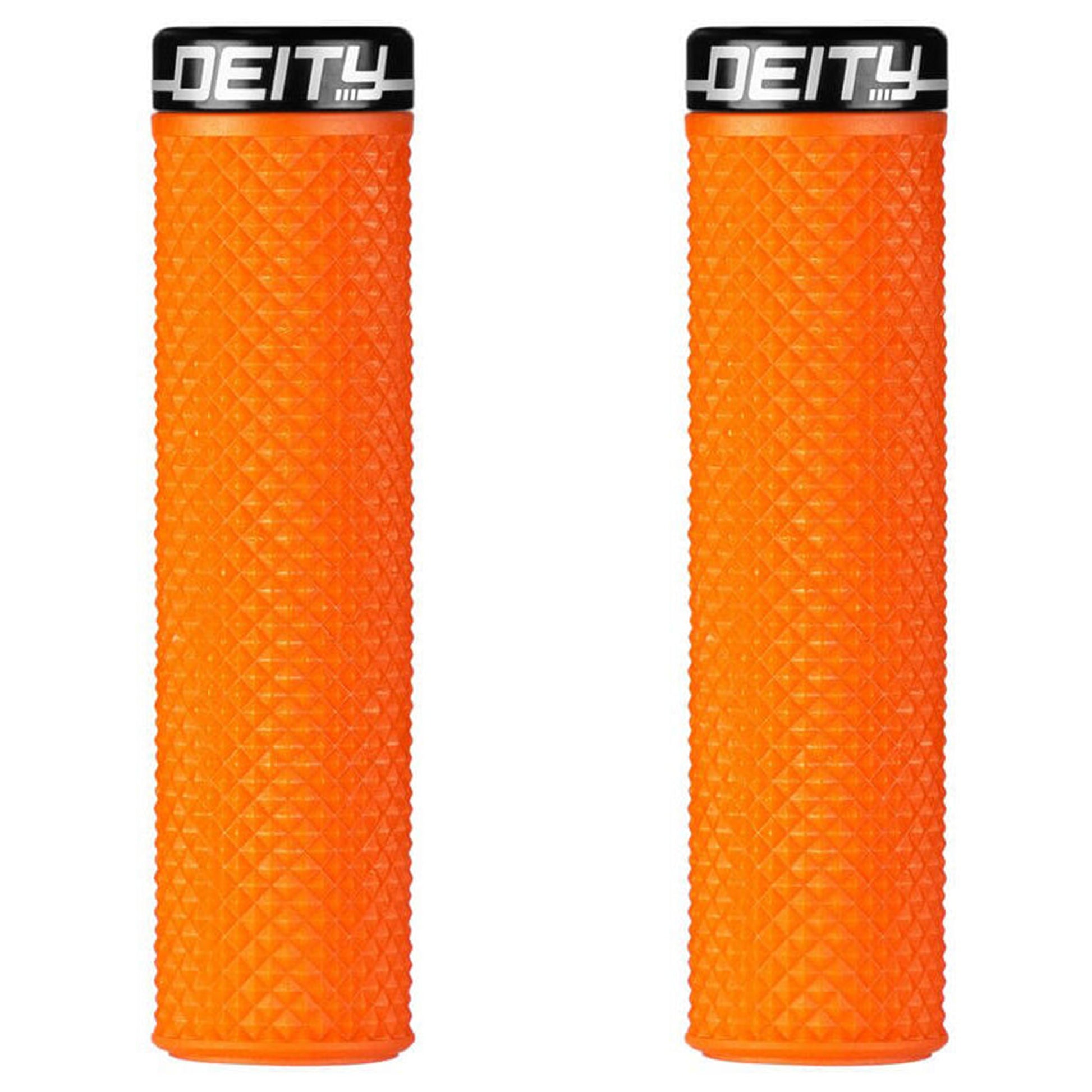 Deity Supracush Single Clamp Lock On Grips - Orange - Single Lock On Grips - Image 1
