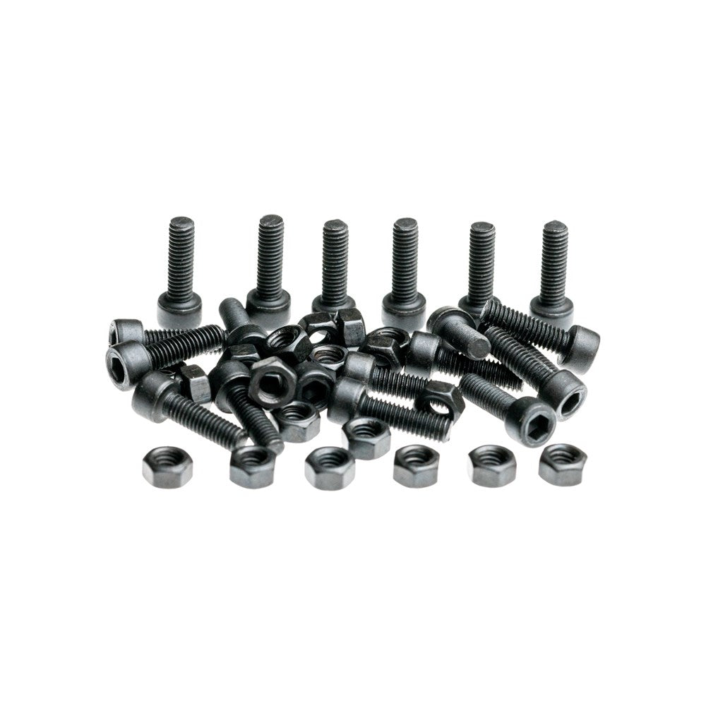 Deity Pedal Pin Kits - Black - Standard Pins For Deftrap Pedals - Image 1