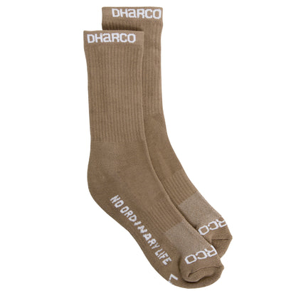DHaRCO Crew Socks - L/XL - Dust - Image 1