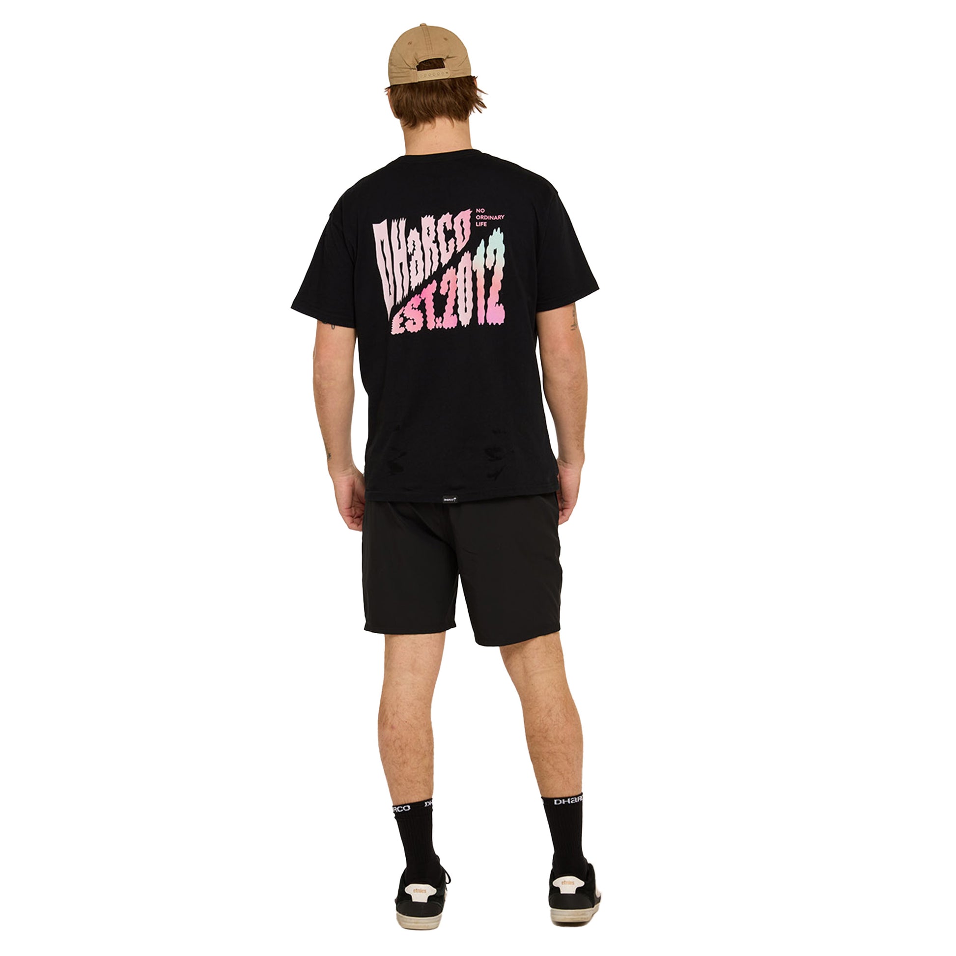 DHaRCO Mens Pit Shorts - L - Black - Image 6