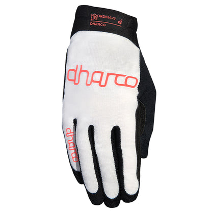 Dharco Women's Race Gloves- Women's L - White - Image 1