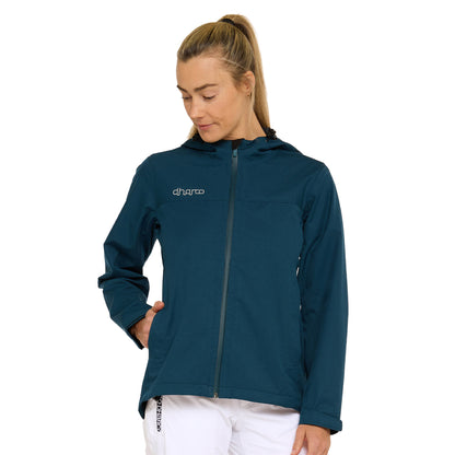 DHaRCO Women's Rain Jacket - S - Morrocan Blue - Image 1