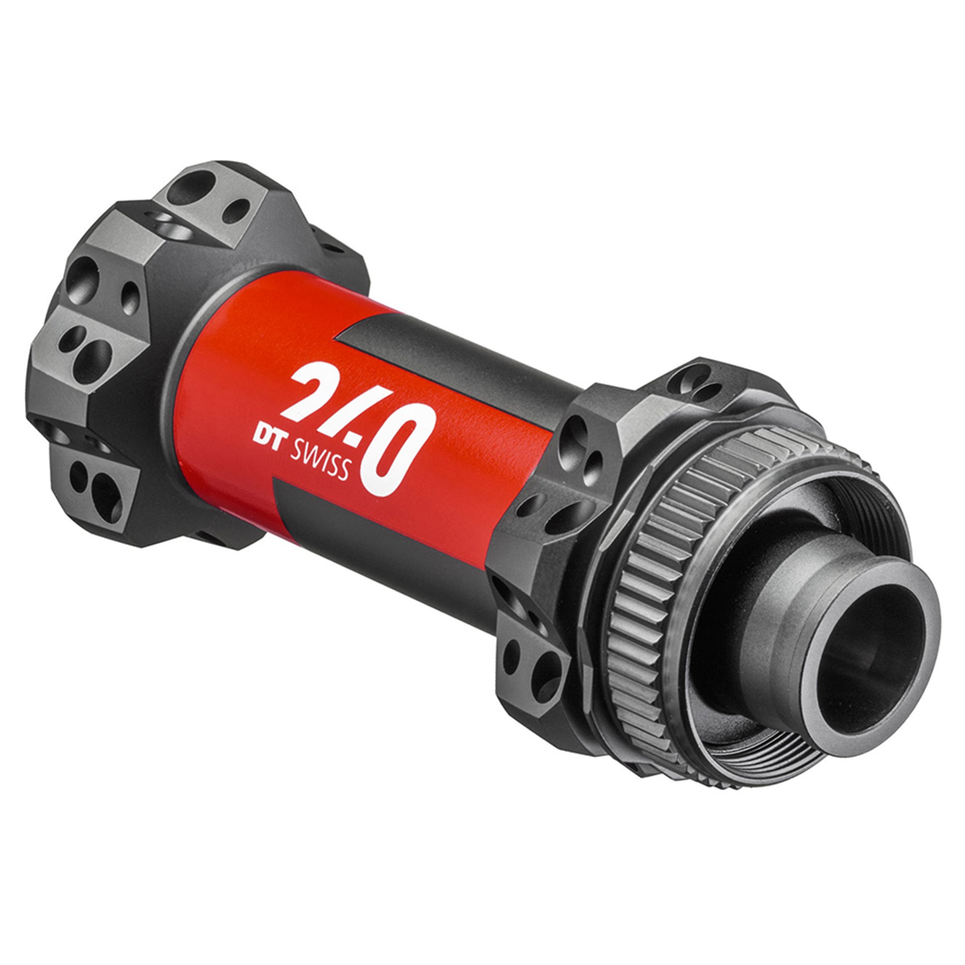 DT Swiss 240 Front Hub - Front - 15x100mm - Centrelock - 28 Hole - Straightpull - Black - Image 1