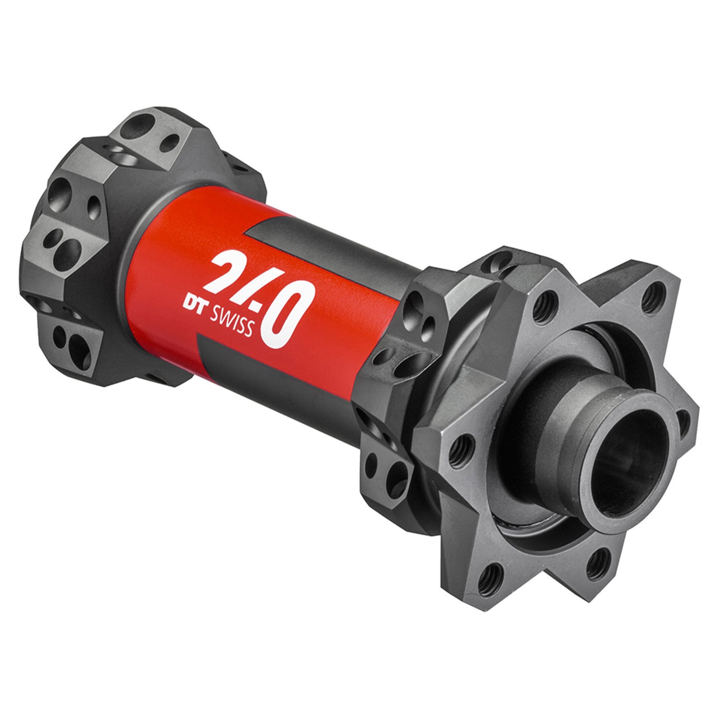 DT Swiss 240 Front Hub - Front - 15x110mm Boost - 6 Bolt - 28 Hole - Straightpull - Black - Image 1
