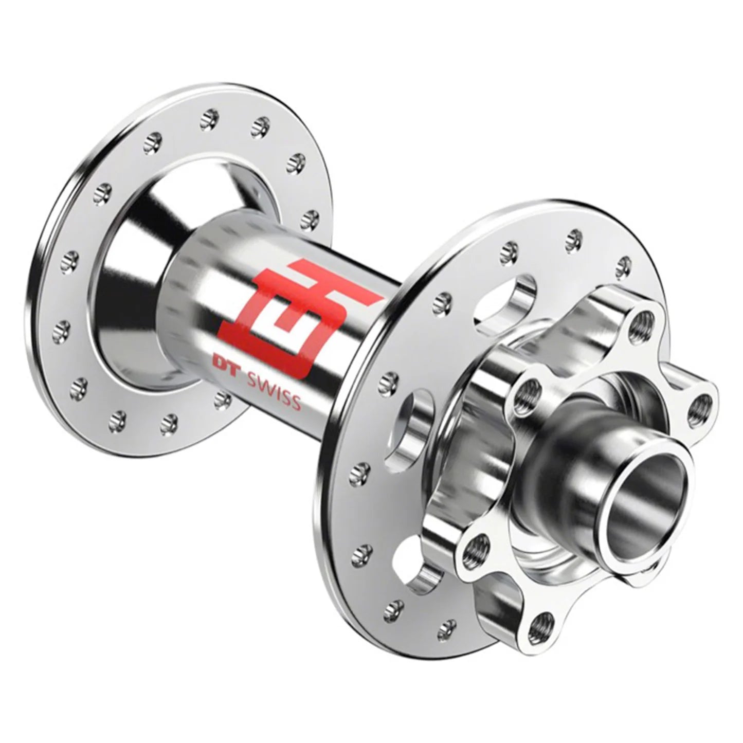 DT Swiss 240 Hub Set - Front & Rear - F (15x110mm) & R (12x148mm) - Shimano Microspline - 6 Bolt - 32 Hole - J-Bend - Silver
