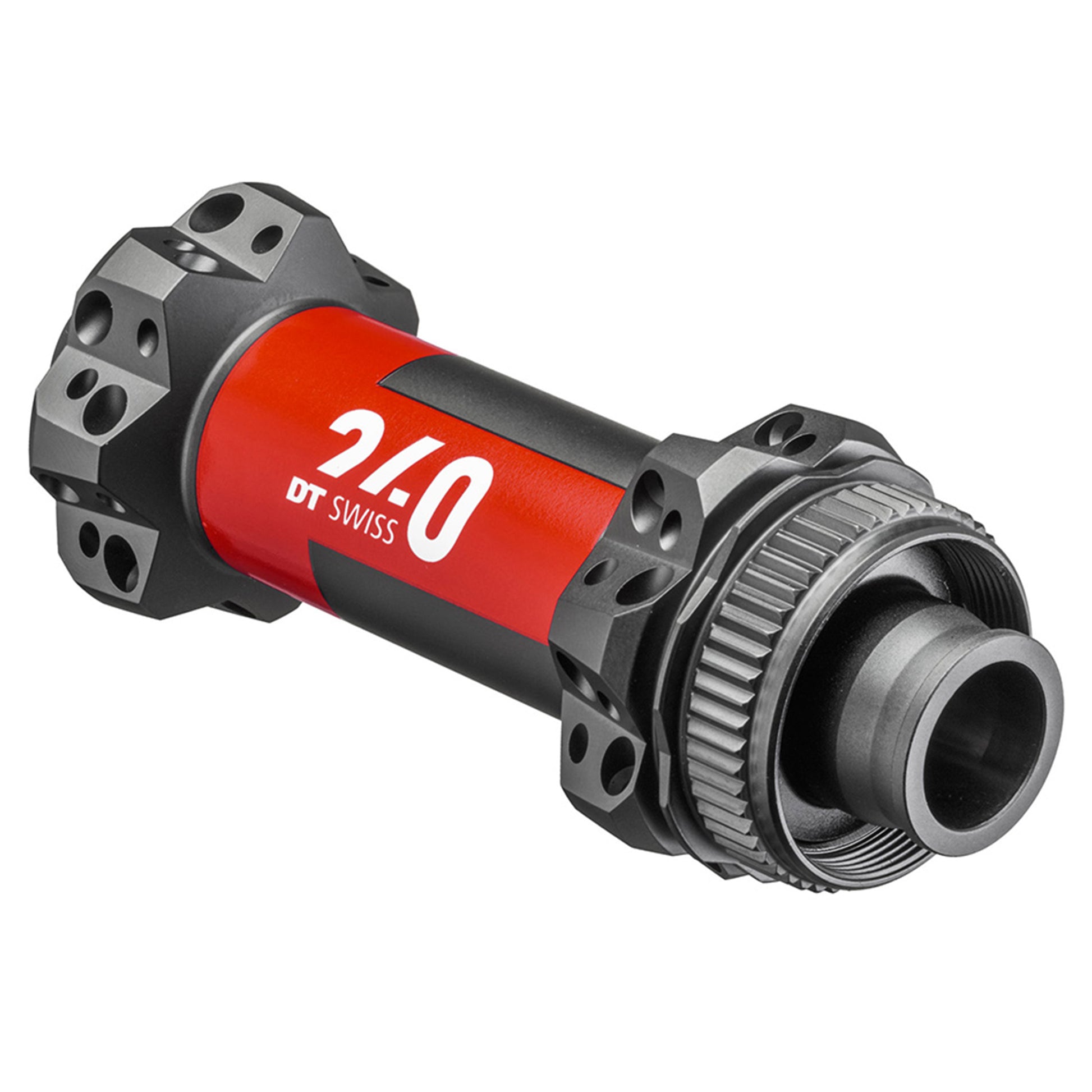 DT Swiss 240 Front Hub - Front - 15x110mm Boost - Centrelock - 28 Hole - Straightpull - Black - Image 1