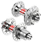 DT Swiss 240 Hub Set - Front & Rear - F (15x110mm) & R (12x148mm) - Shimano Microspline - 6 Bolt - 32 Hole - J-Bend - Silver