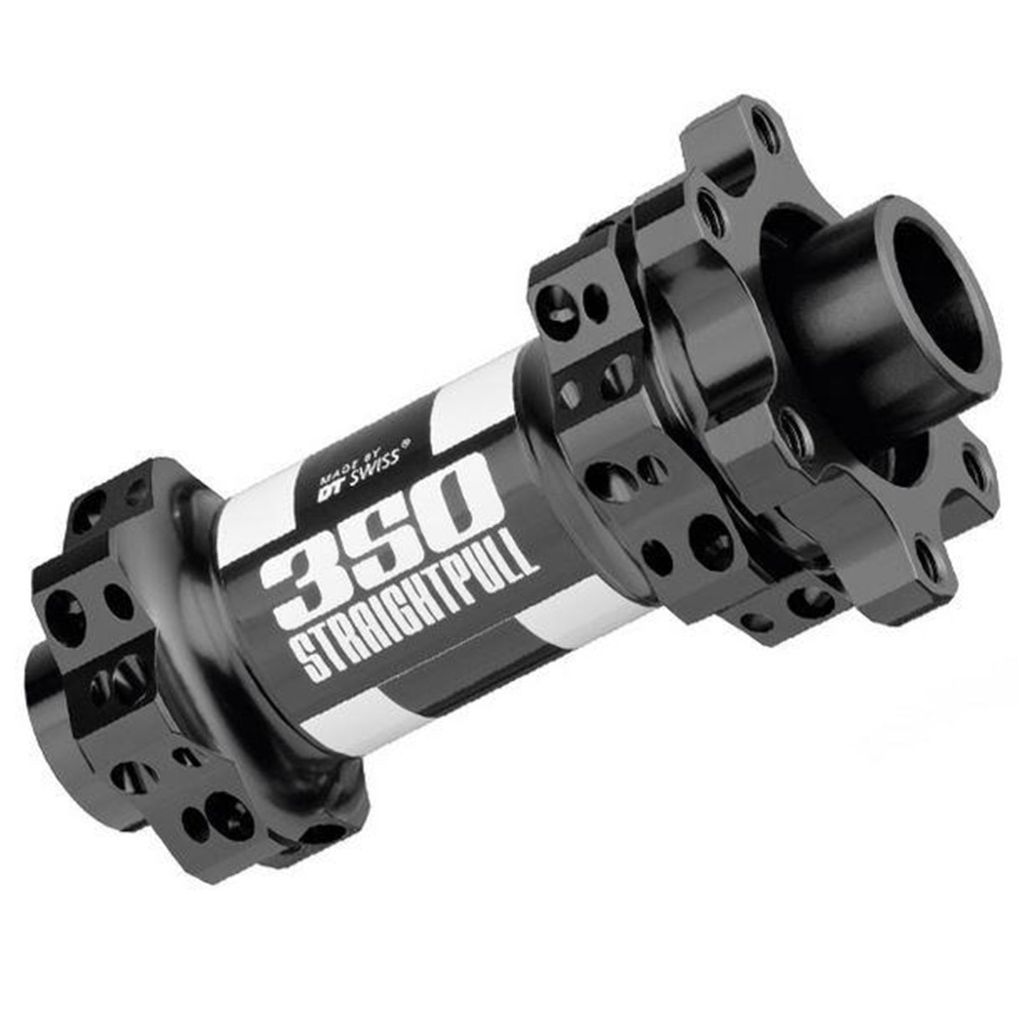 DT Swiss 350 Front Hub - Front - 15x110mm Boost - 6 Bolt - 28 Hole - Straightpull - Black - SP* - Image 1