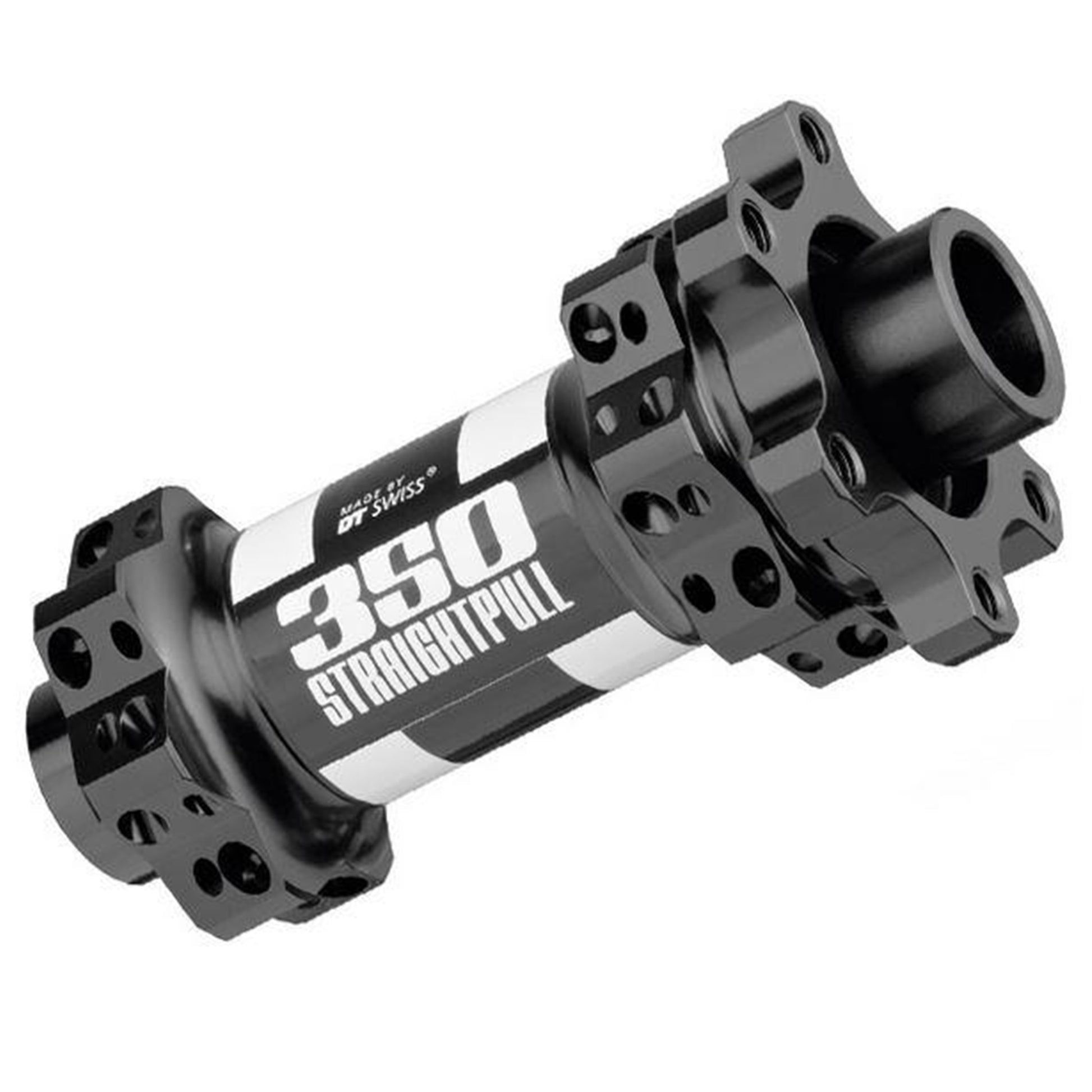 DT Swiss 350 Front Hub - Front - 15x110mm Boost - 6 Bolt - 28 Hole - Straightpull - Black - SP* - Image 1
