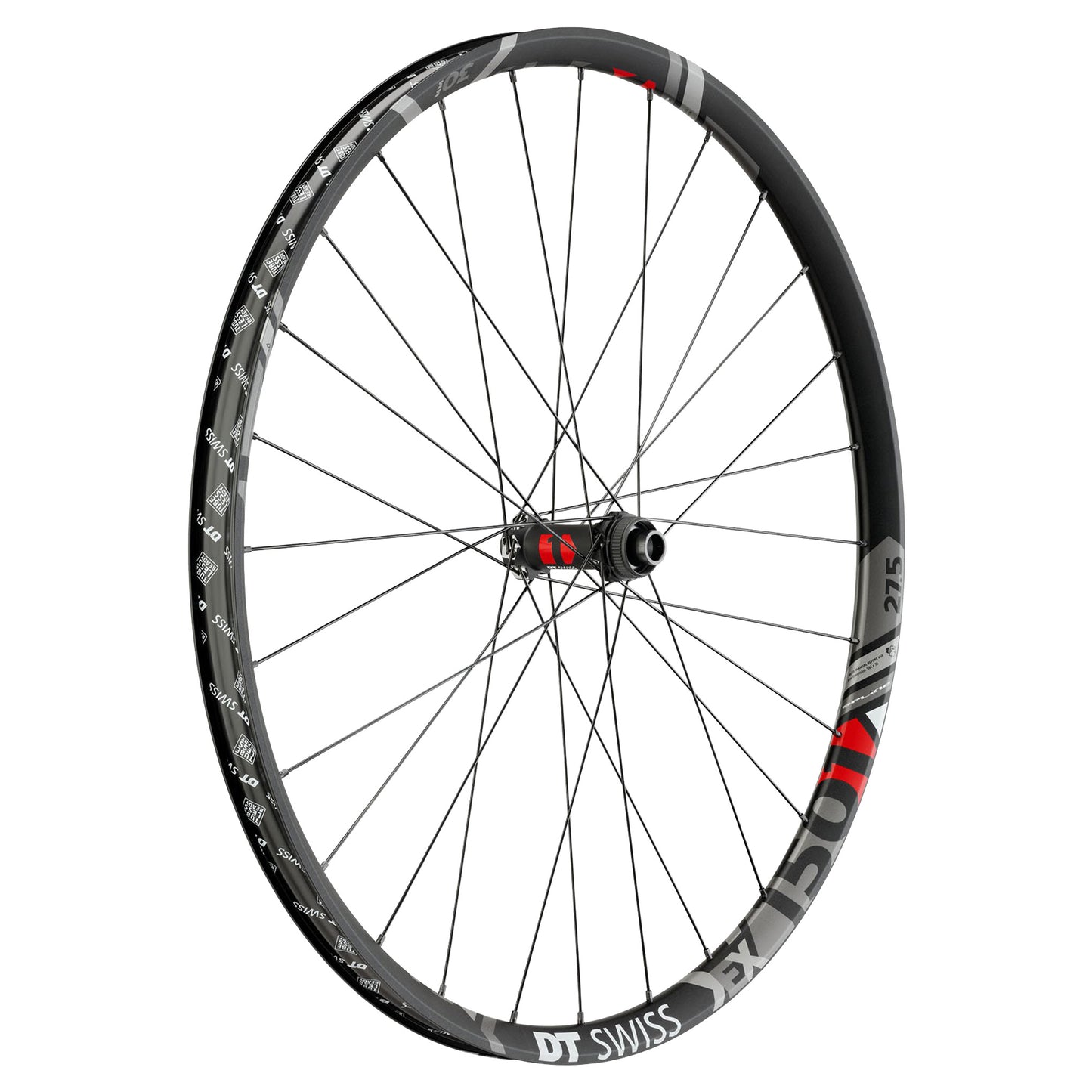 DT Swiss EX 1501 Spline Front Wheel - Front - 27.5 Inch - 15x110mm Boost - Aluminium - 30mm - Centrelock - Image 1