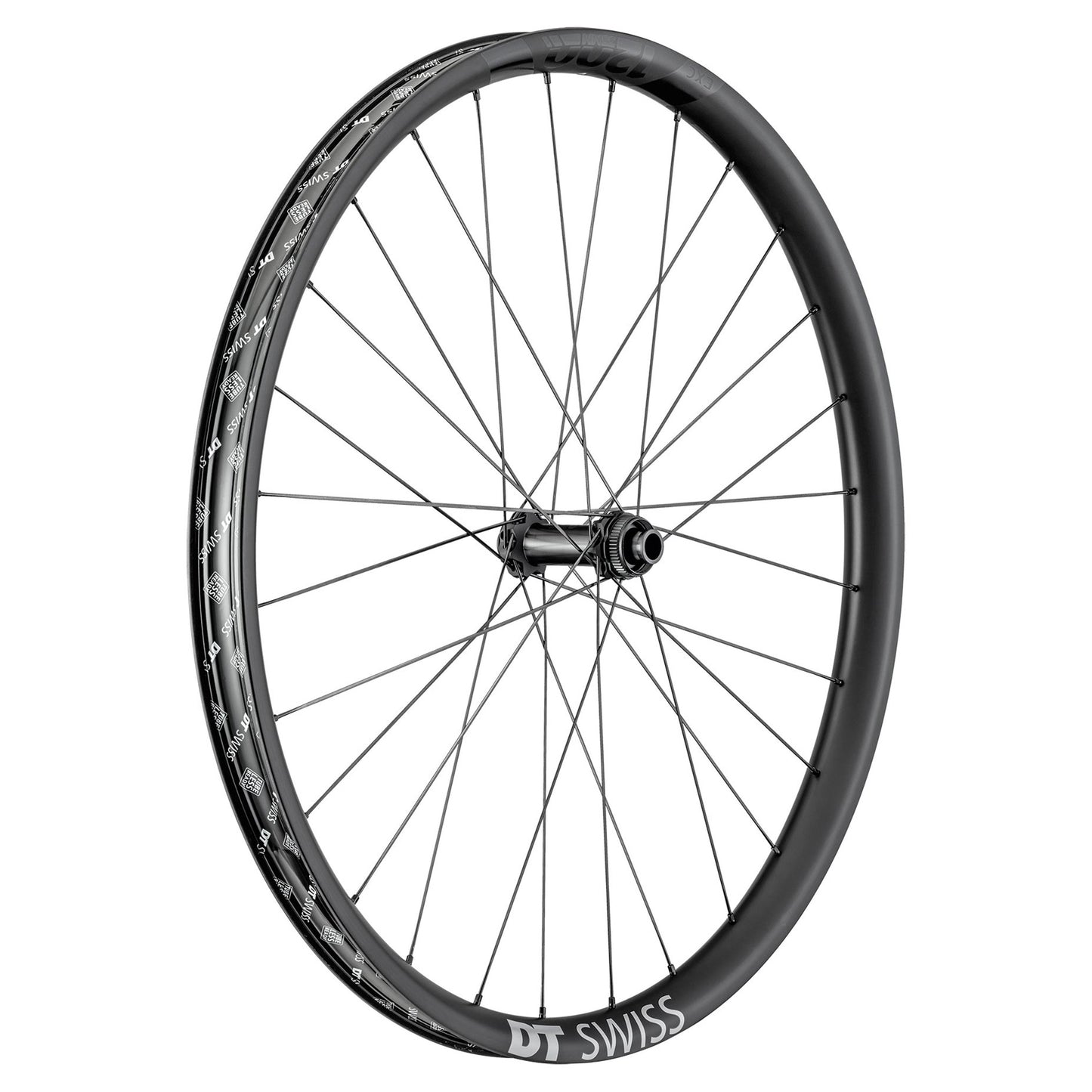 DT Swiss EXC 1200 Spline Front Wheel - Front - 27.5 Inch - 15x110mm Boost - Carbon - 35mm - Centrelock - Image 1