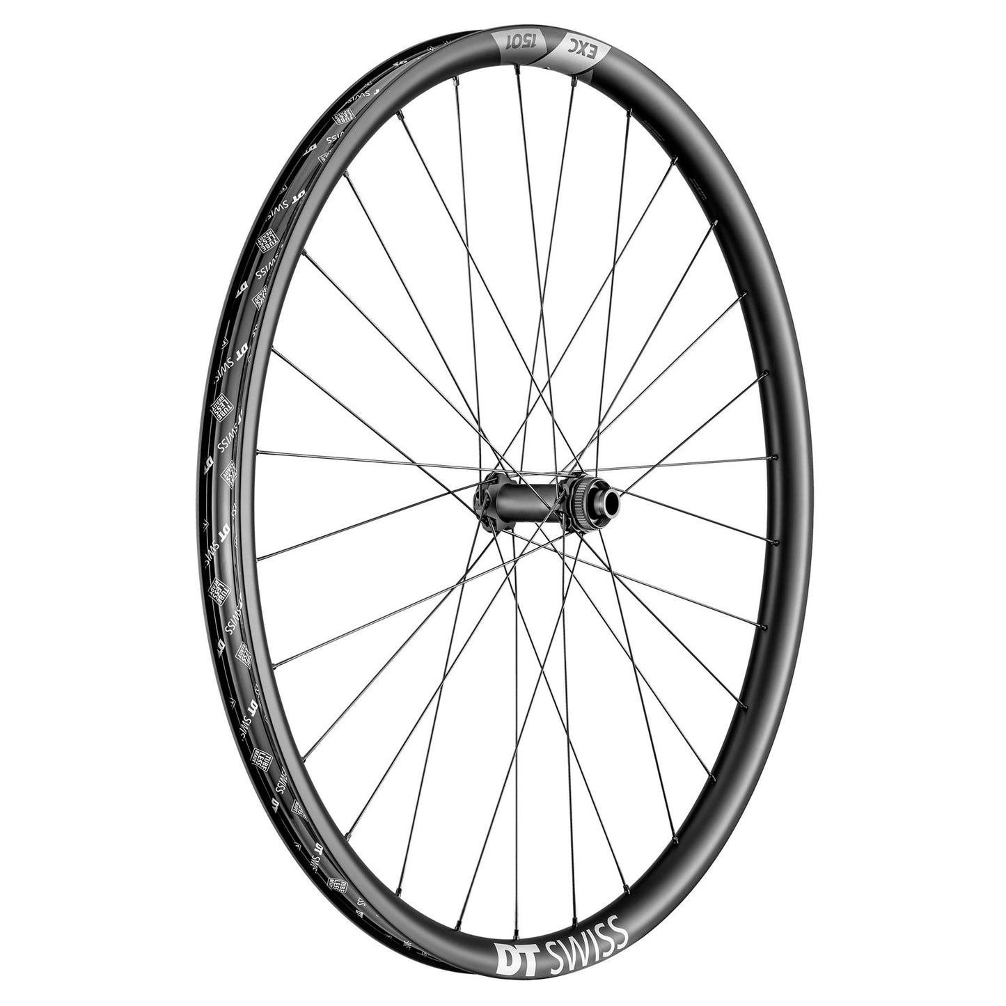 DT Swiss EXC 1501 Spline Front Wheel - Front - 27.5 Inch - 15x110mm Boost - Carbon - 30mm - Centrelock - Image 1