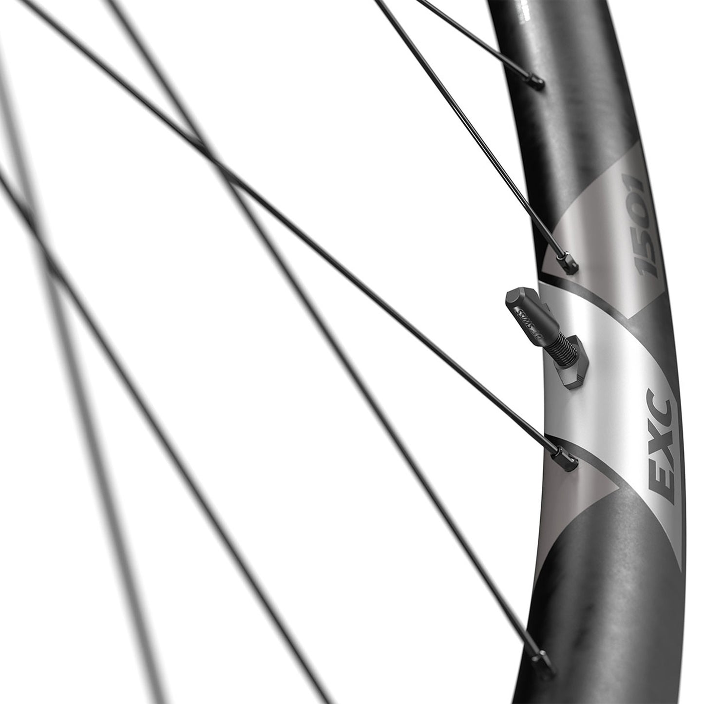 DT Swiss EXC 1501 Spline Front Wheel - Front - 29 Inch - 15x110mm Boost - Carbon - 30mm - 6 Bolt - Image 3