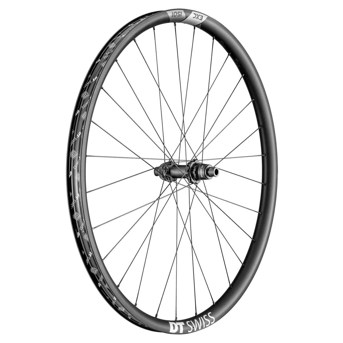 DT Swiss EXC 1501 Spline Rear Wheel - Rear - 29 Inch - 12x148mm Boost - Carbon - 30mm - Centrelock - Shimano HG - Image 1