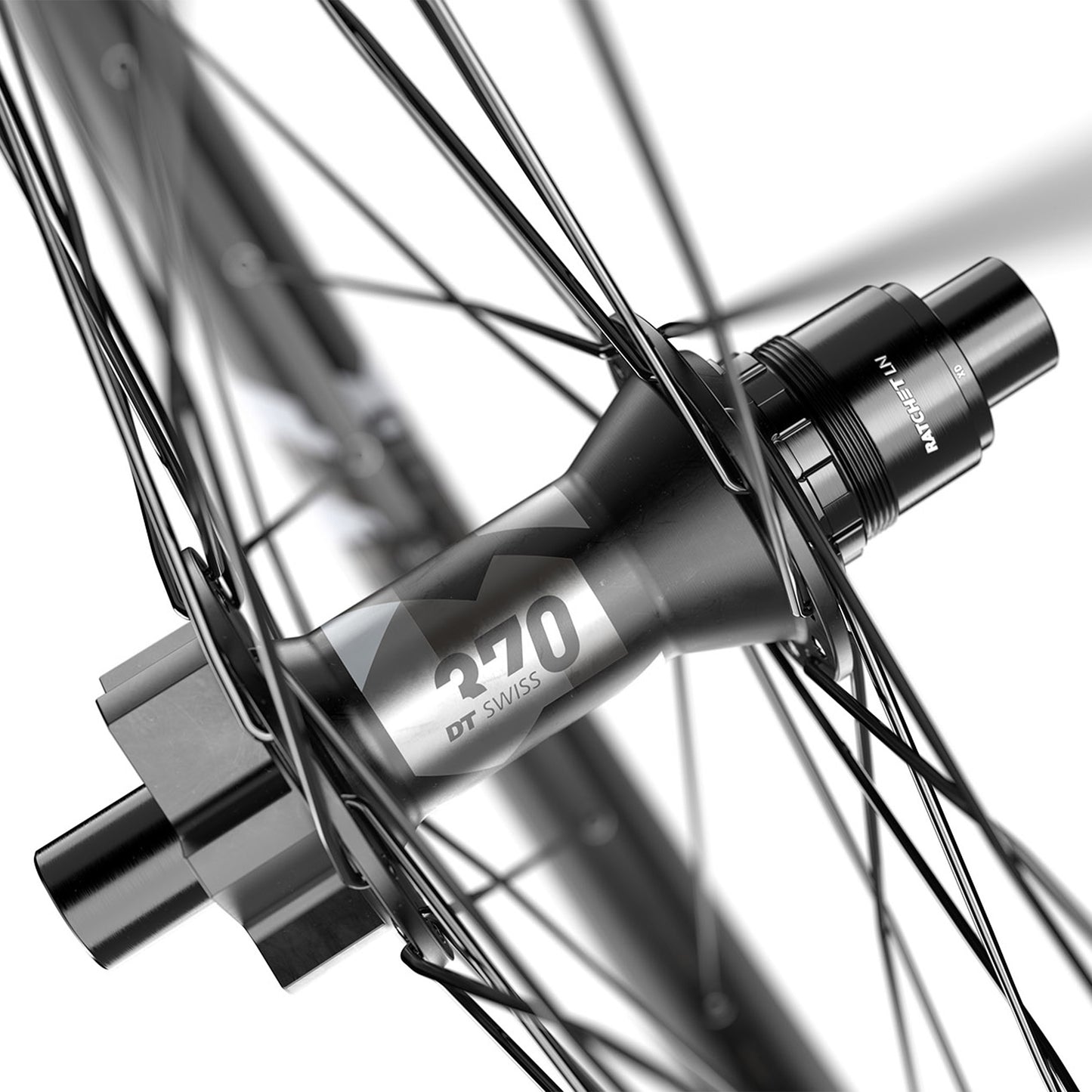 DT Swiss F 1900 Classic Rear Wheel - Rear - 27.5 Inch - 12x148mm Boost - Aluminium - 30mm - 6 Bolt - Shimano HG - Image 2