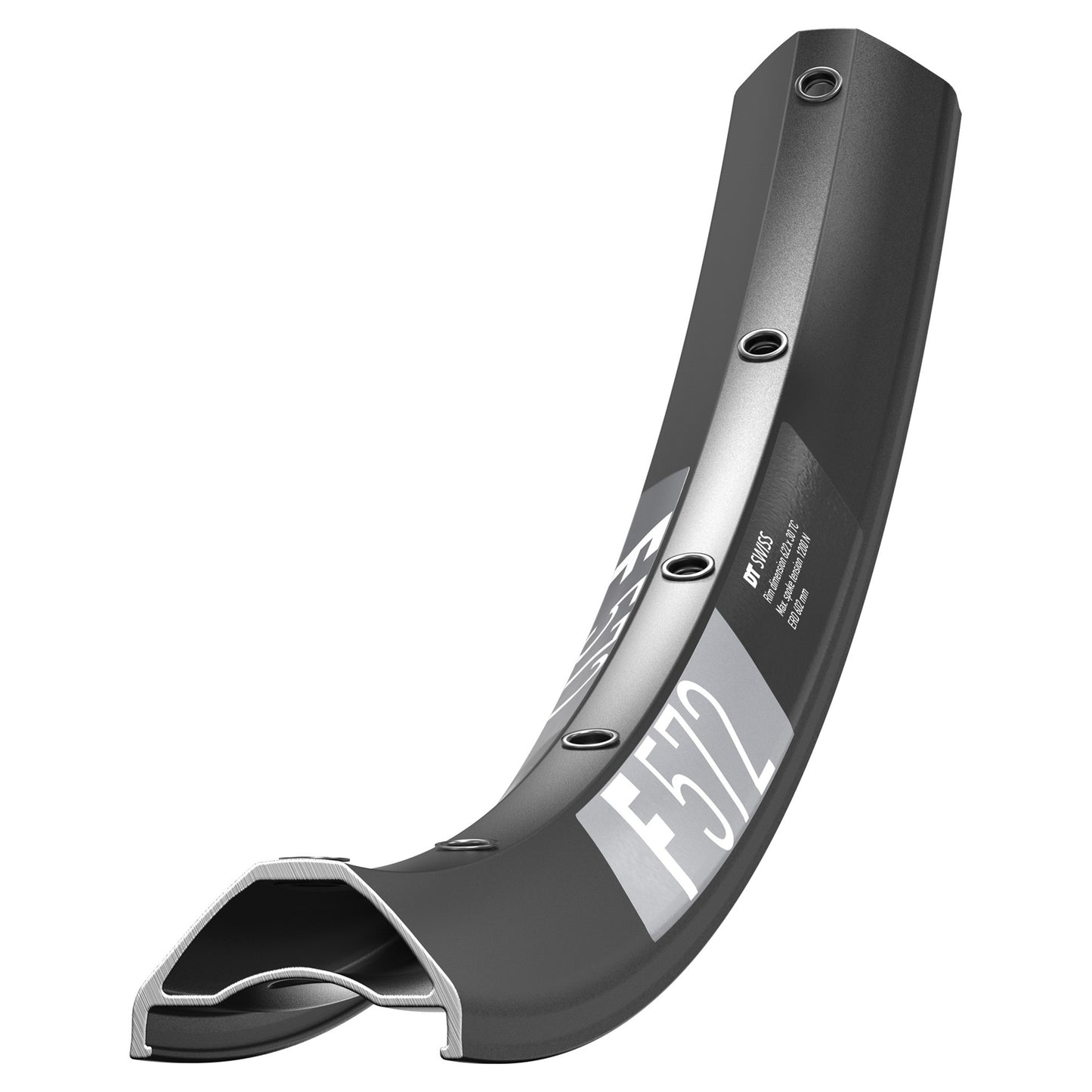DT Swiss F572 Rim - 27.5 Inch - 28 Hole - 30 mm - Aluminium - Black - Image 1