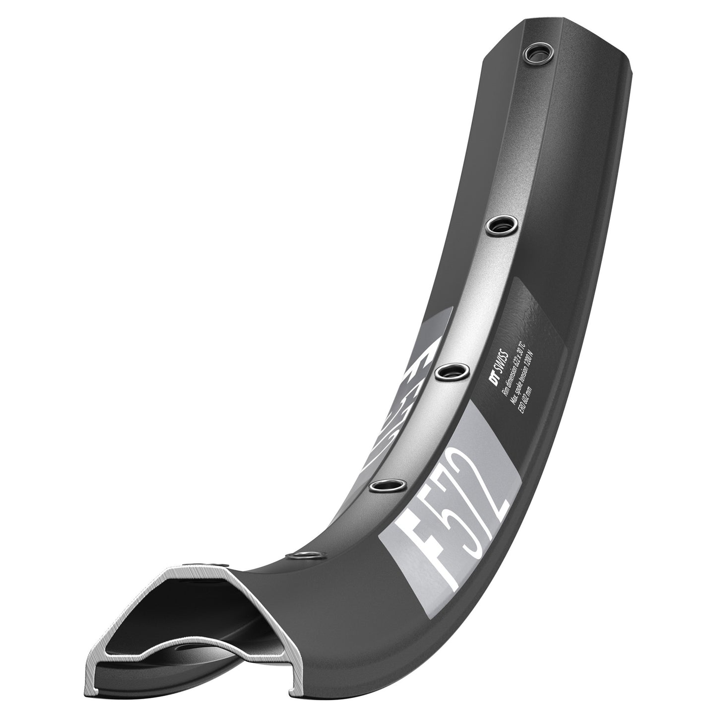 DT Swiss F572 Rim - 29 Inch - 28 Hole - 30 mm - Aluminium - Black - Image 1