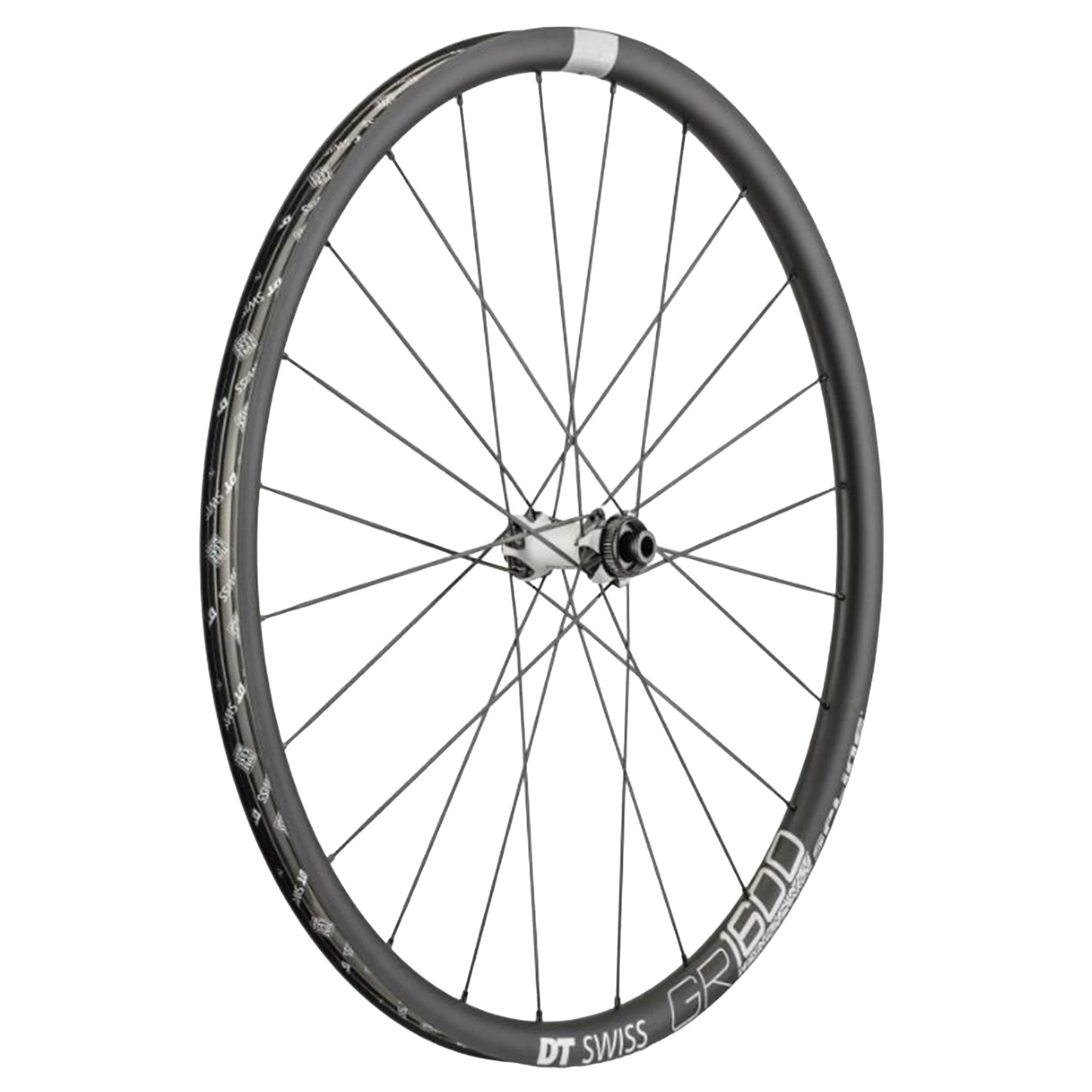 DT Swiss GR 1600 Spline MY20 Front Wheel - Front - 700c - 12x100mm - Aluminium - 24mm - Centrelock - Image 1