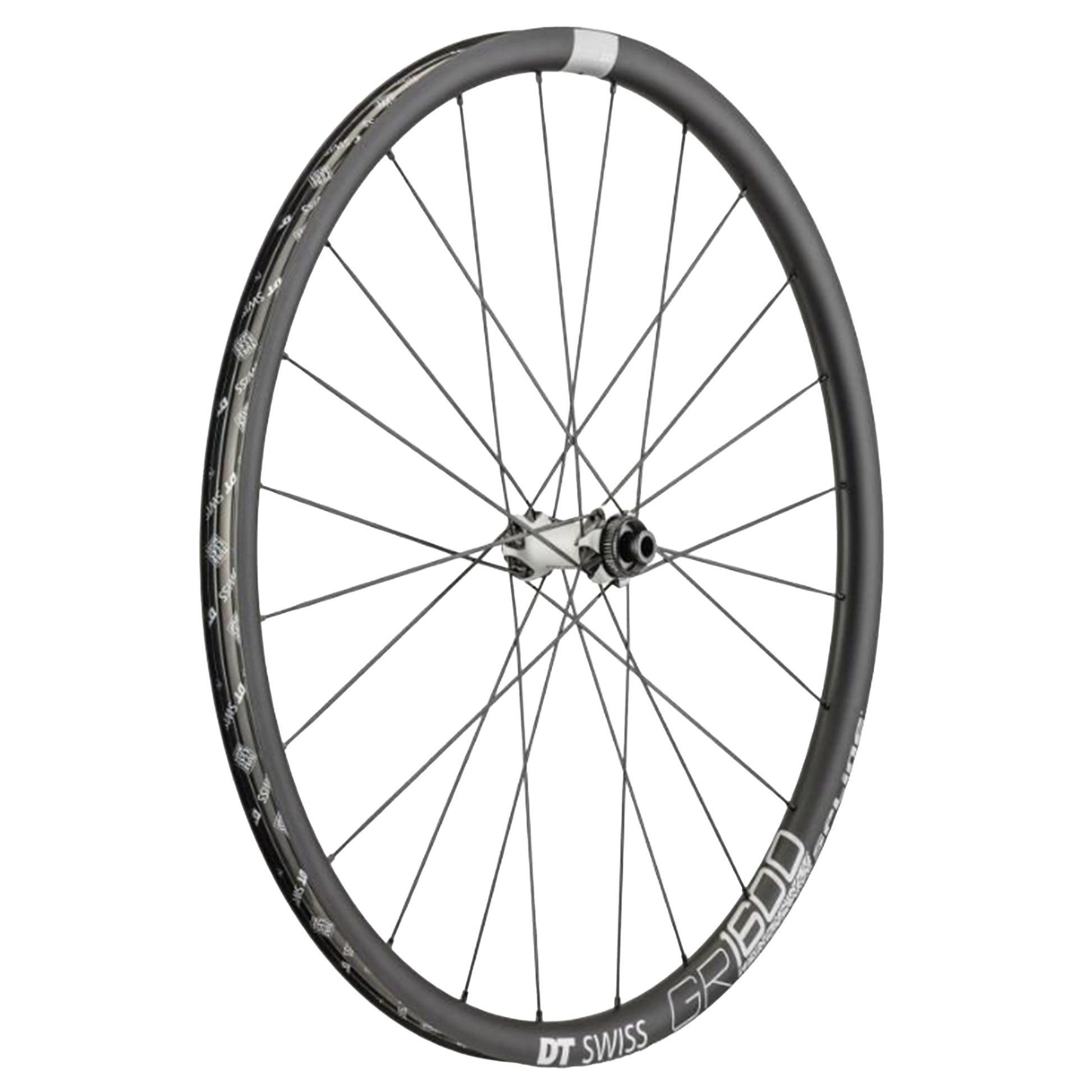 DT Swiss GR 1600 Spline MY20 Front Wheel - Front - 700c - 12x100mm - Aluminium - 24mm - Centrelock - Image 1