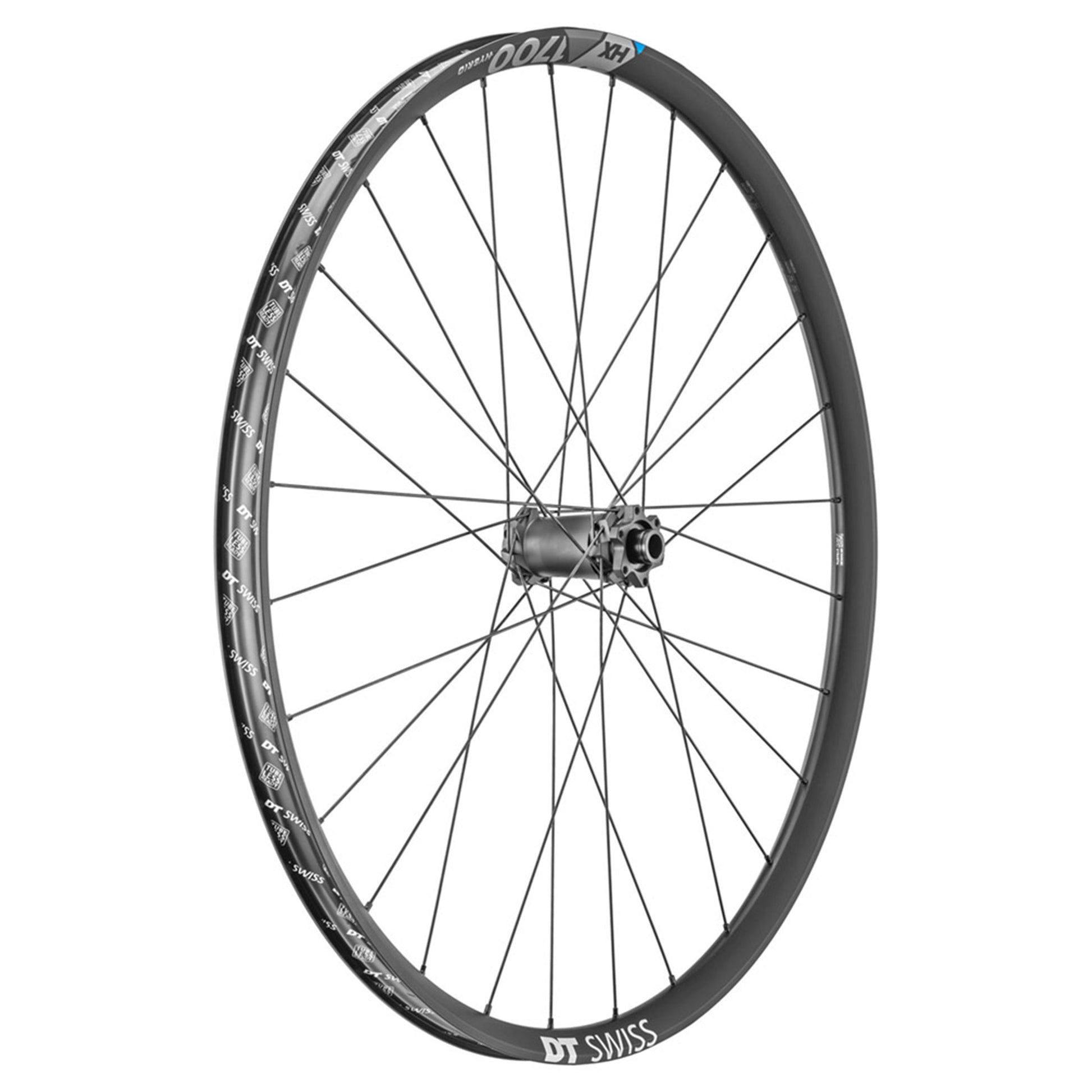 DT Swiss HX 1700 Spline Front Wheel - Front - 27.5 Inch - 15x110mm Boost - Aluminium - 30mm - 6 Bolt - Image 1