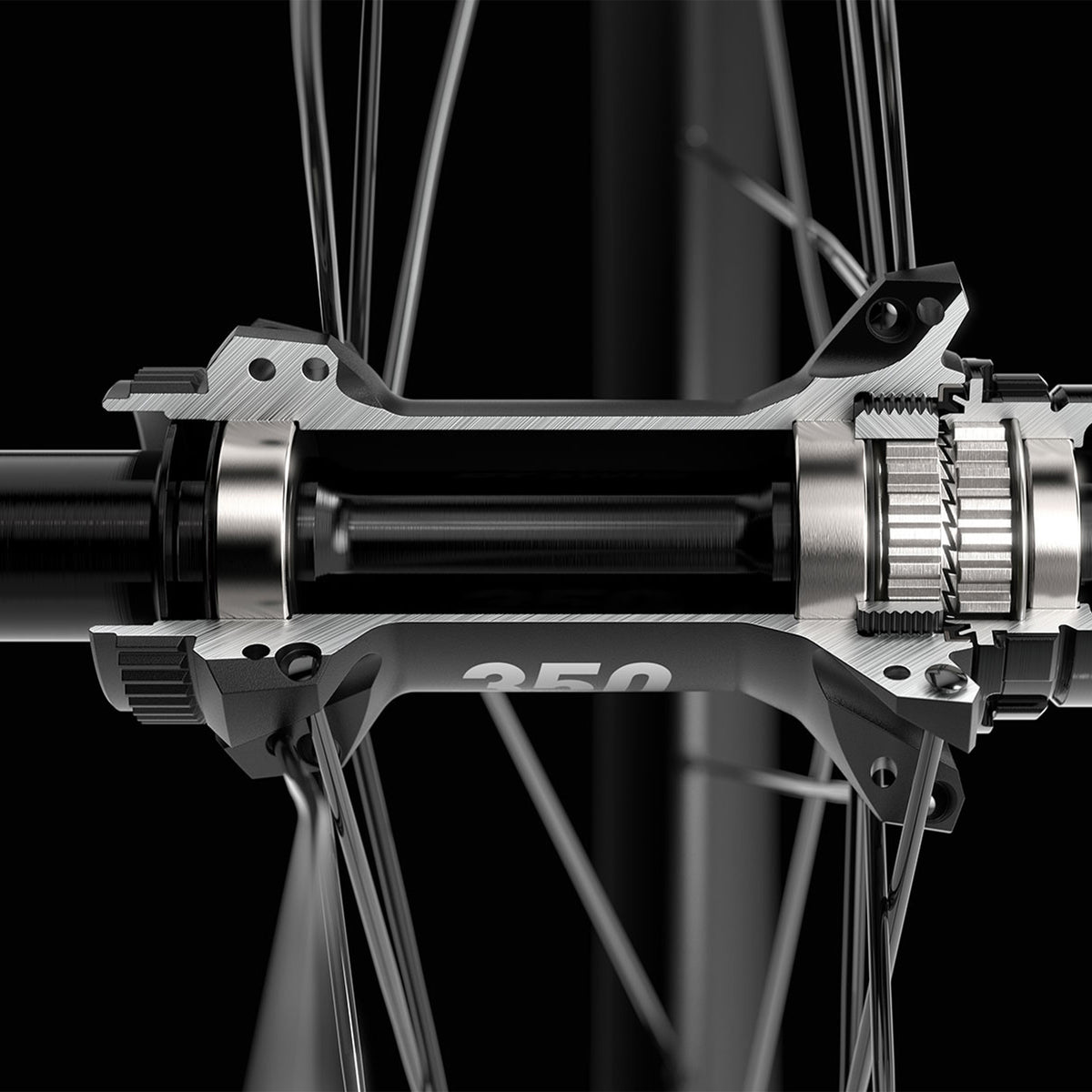DT Swiss XM1700 Rear Wheel - Rear - 29 Inch - 12x148mm Boost - Aluminum - 30mm - 6 Bolt - SRAM XD - Image 2