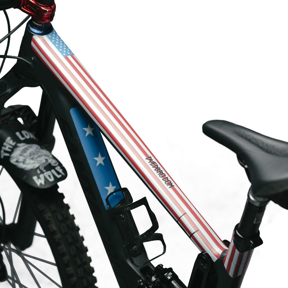 DyedBro American Flag Bike Protection Film - Multicolour - Image 1