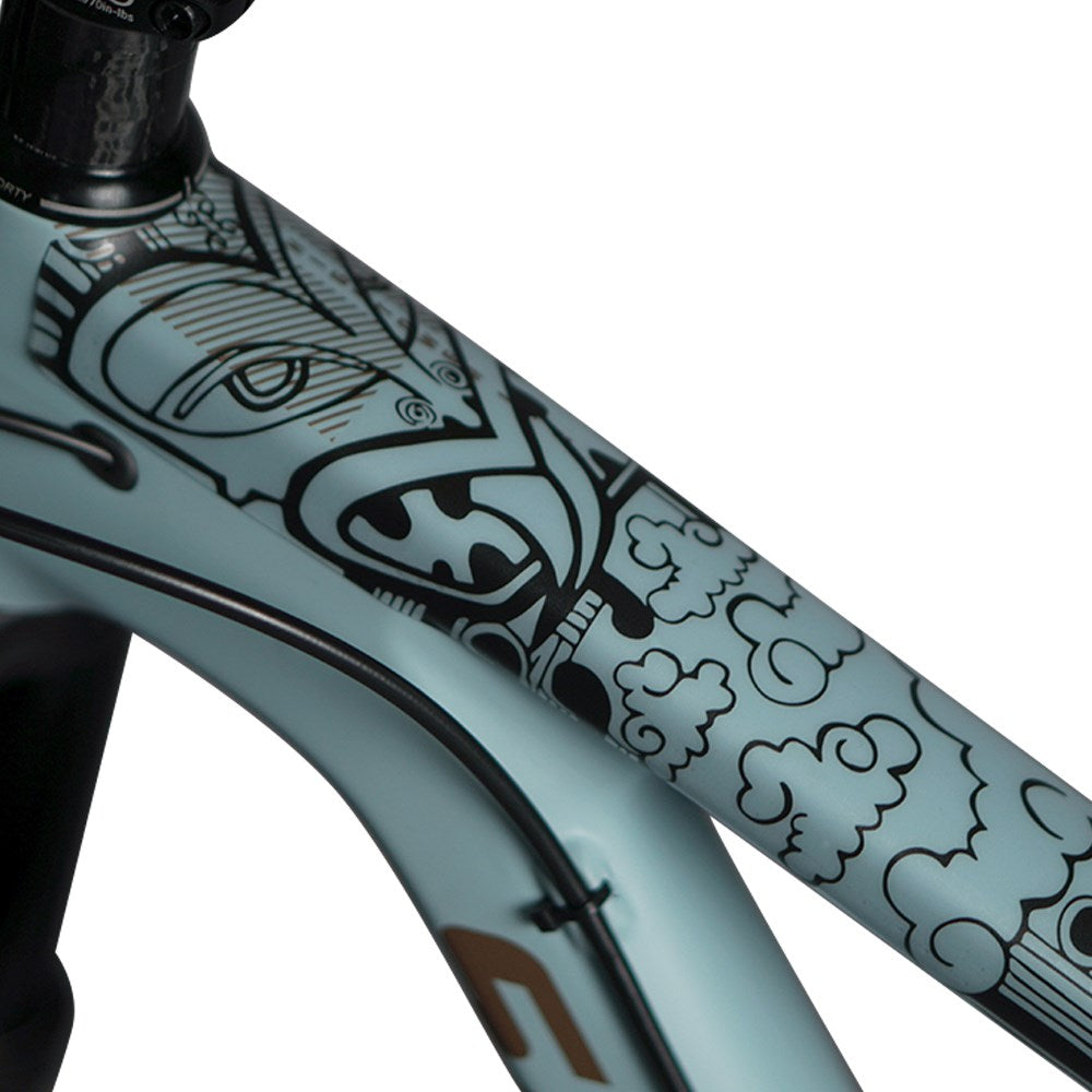 DyedBro Aotearoa Bike Protection Film - Black - Image 1