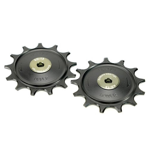 Enduro BKCJ-0361 Pulley Wheels - Pulley Wheel - Shimano XT - Black - 11 Tooth - XD-15 Ceramic Hybrid Bearing - Image 1