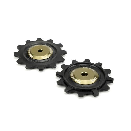 Enduro BKCJ-0402 Pulley Wheels - Pulley Wheel - SRAM Road & Gravel - Black - 12 Tooth - XD-15 Ceramic Hybrid Bearing - Image 1