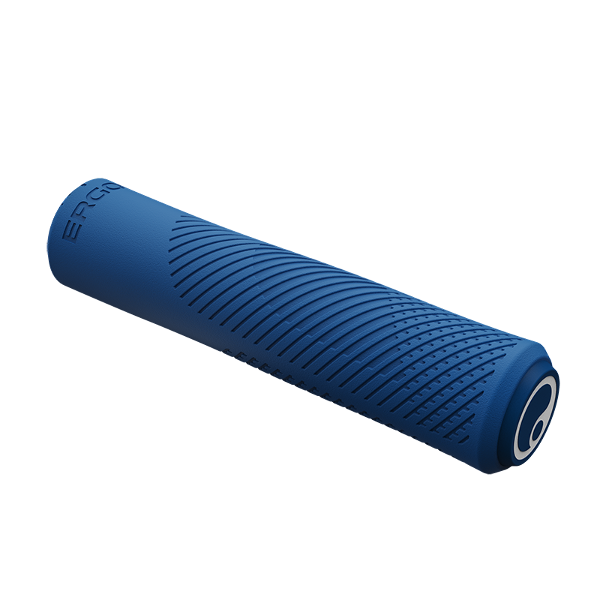 Ergon GXR Slip On Grips - Midsummer Blue - Single Lock On Grips - Small - Image 1