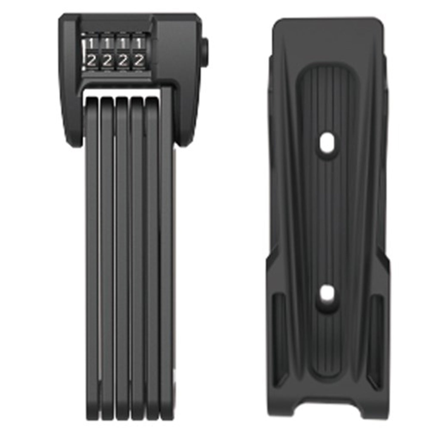 ETOOK 480C Compact Folding Combo Lock - Black - 900mm x 3.5mm - Image 2