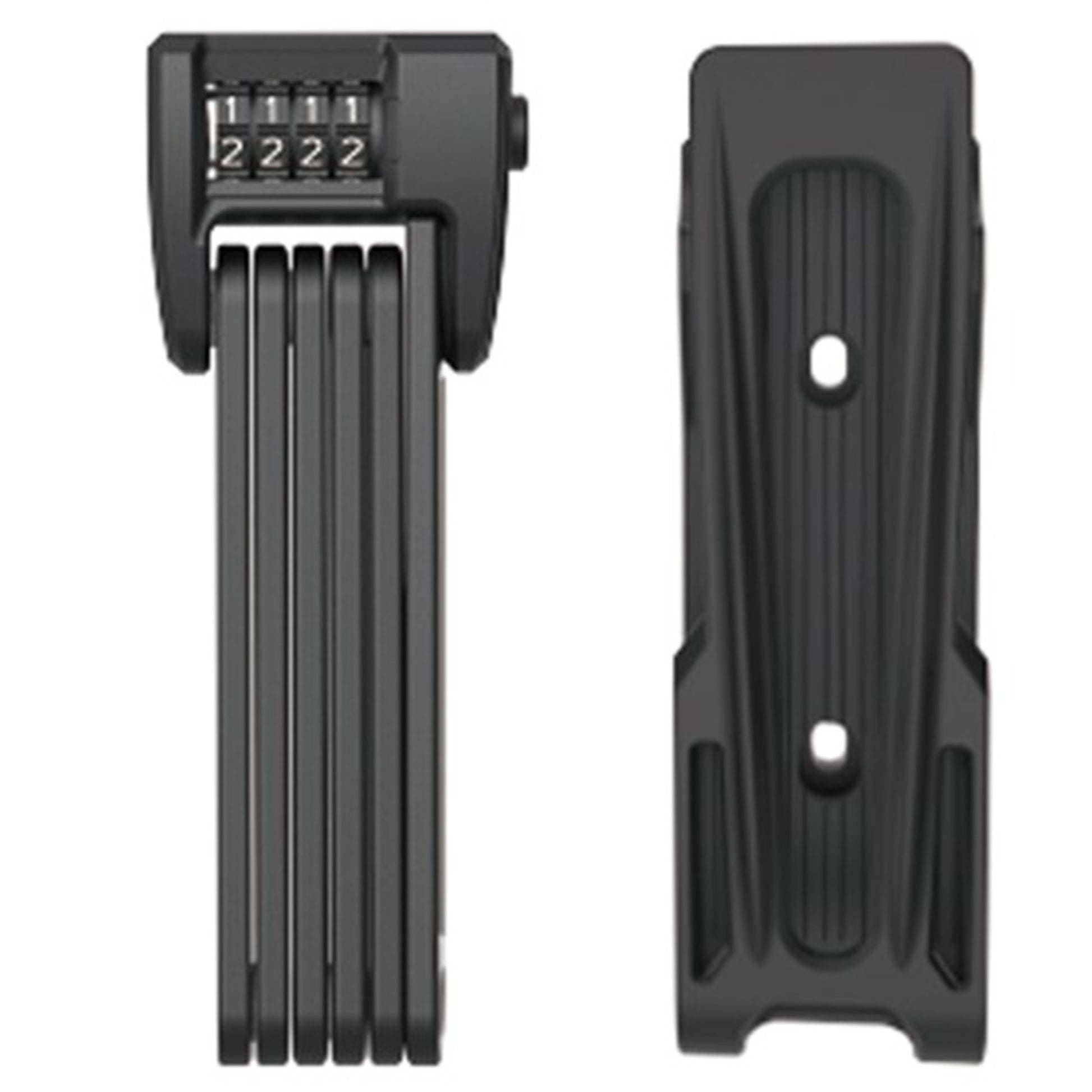 ETOOK 480C Compact Folding Combo Lock - Black - 900mm x 3.5mm - Image 2