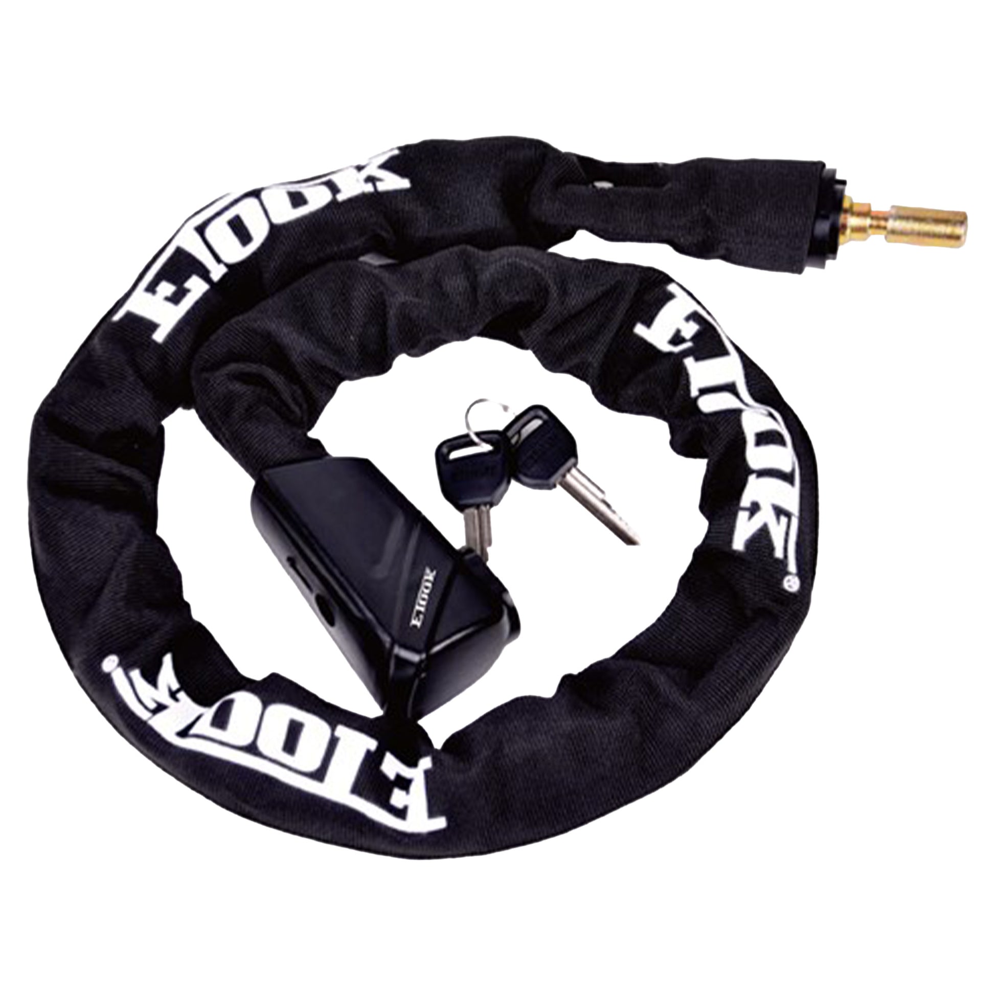 ETOOK 655 Key Chain Lock - Black - 1100mm x 9mm - Image 2