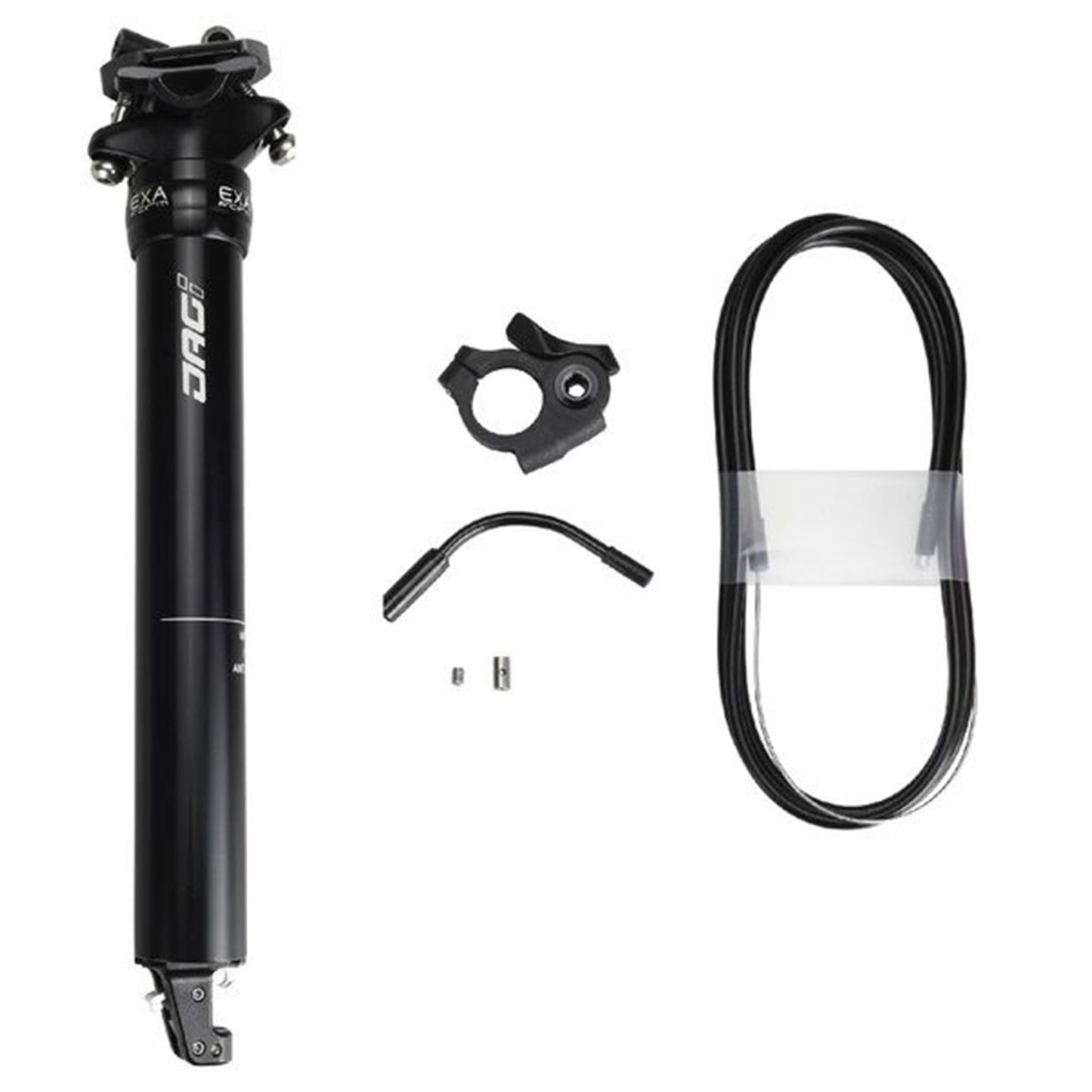 Exaform JAGi Dropper Post - 30.9mm - Internal - Stealth - 150mm - 485mm - 1x Remote - 22.2mm Bar Clamp - Image 1