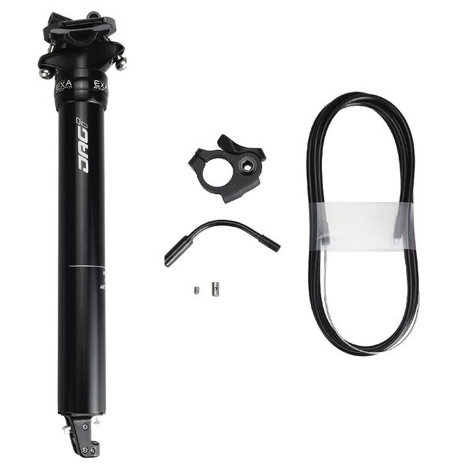 Exaform JAGi Dropper Post - 30.9mm - Internal - Stealth - 150mm - 485mm - 1x Remote - 22.2mm Bar Clamp - Image 1