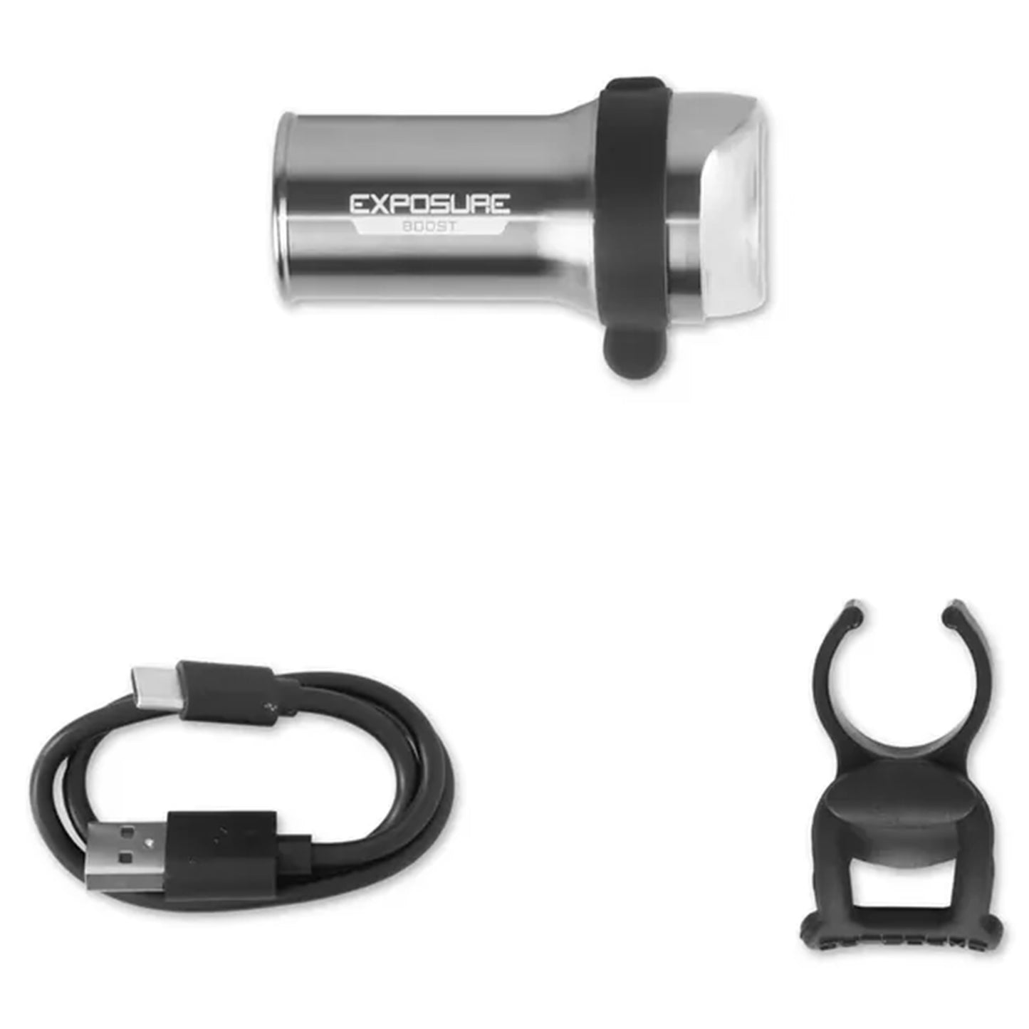 Exposure Boost 3 DayBright Rear Light - Rear - 600 - Silver - Image 2