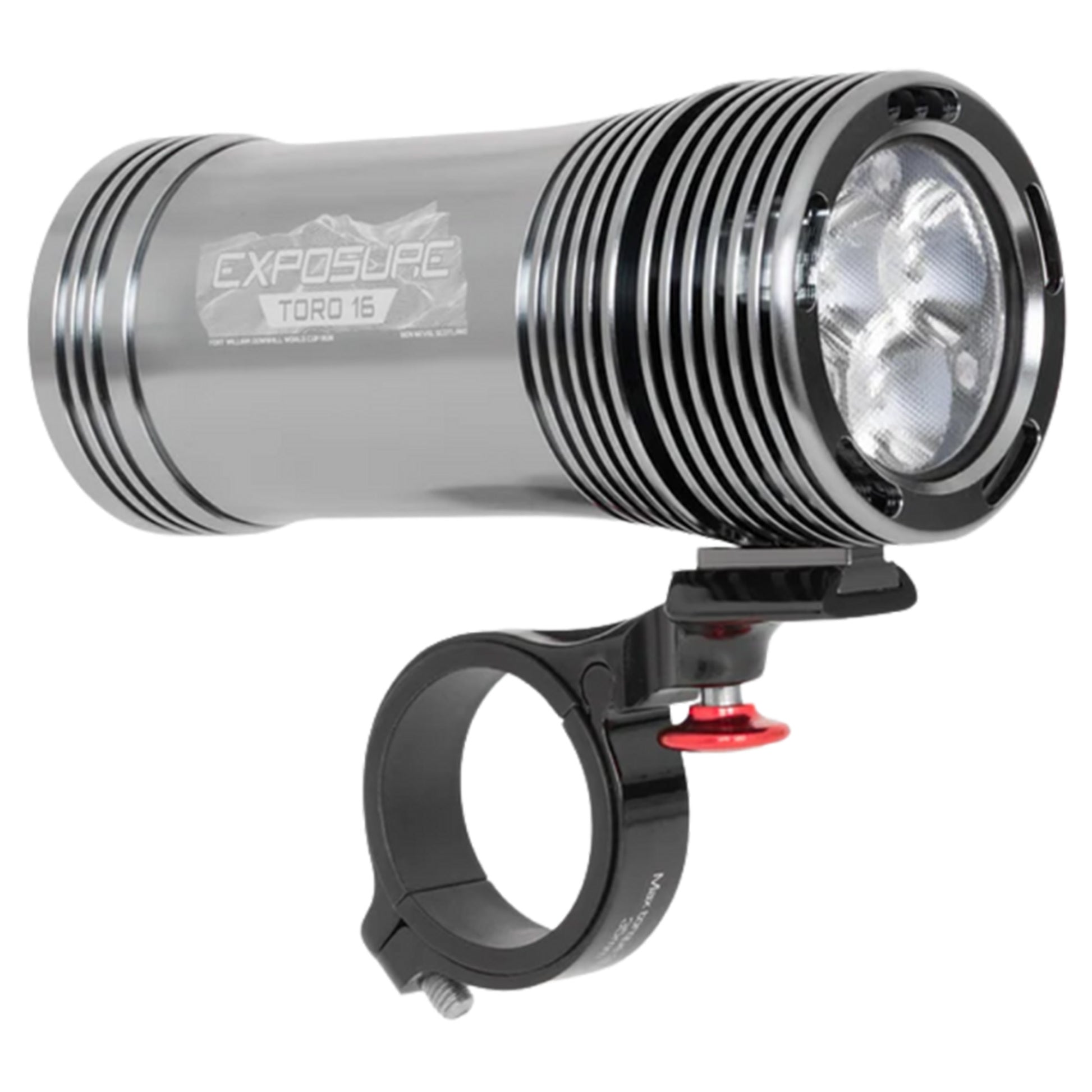 Exposure Toro Mk16 Front Light - Front - 3850 - Silver - Image 1