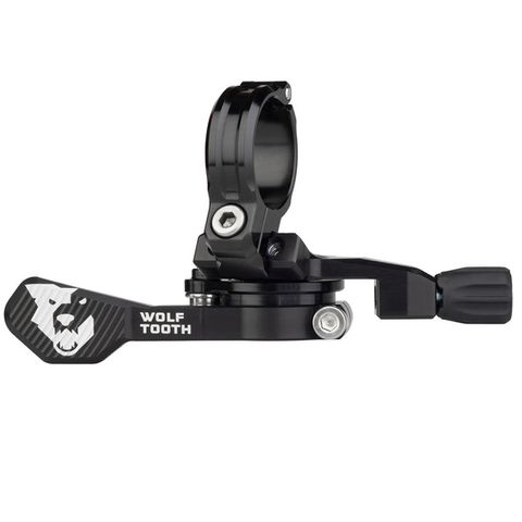 Wolf Tooth ReMote PRO Dropper Lever - 22.2mm Bar Clamp - Black