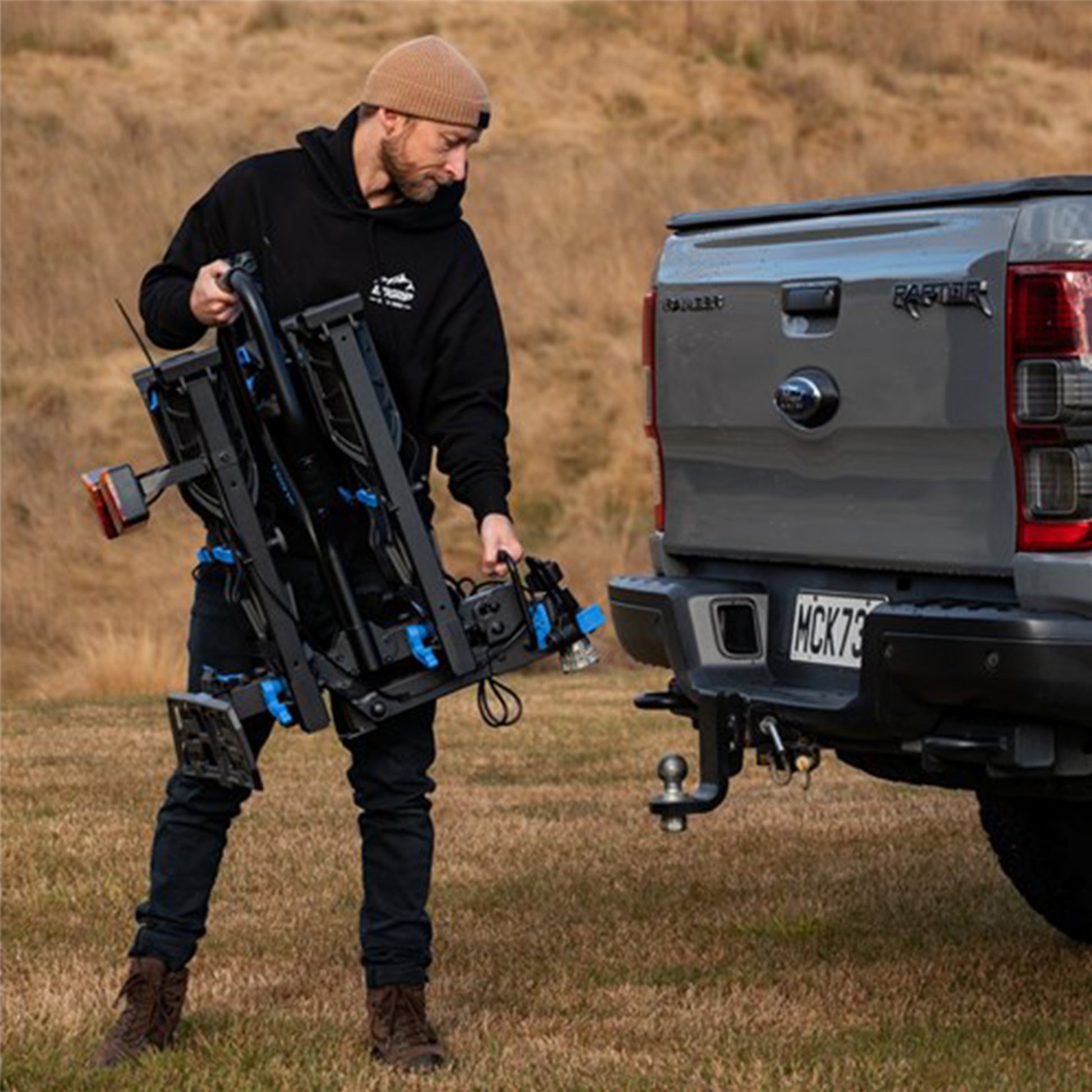 Ezi Grip E-Rack 2 Pro 2 Bike Tow-ball Mount - Towball - 2 - Black - Image 4