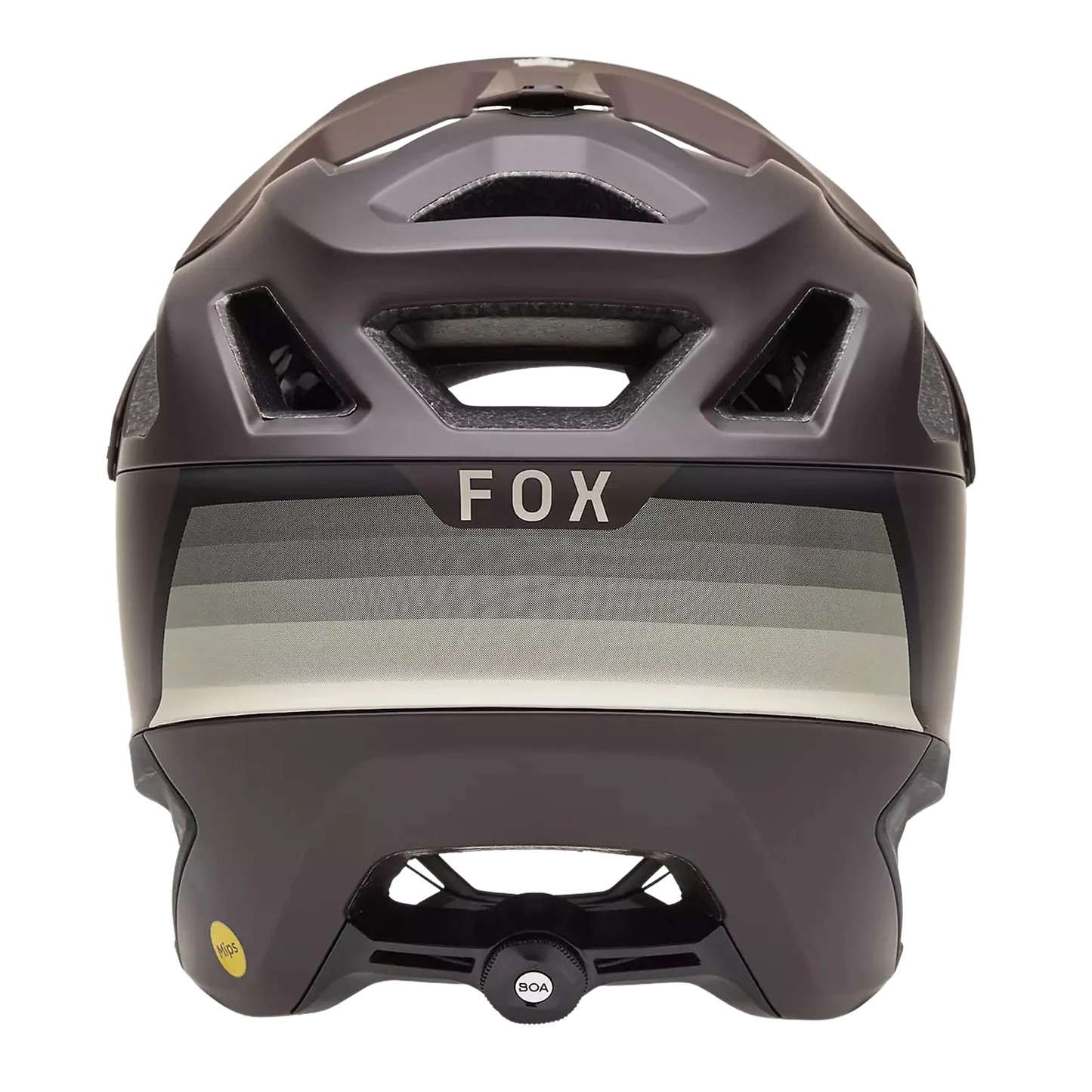 Fox Dropframe Pro MIPS Helmet - L - Grid - Cocoa
