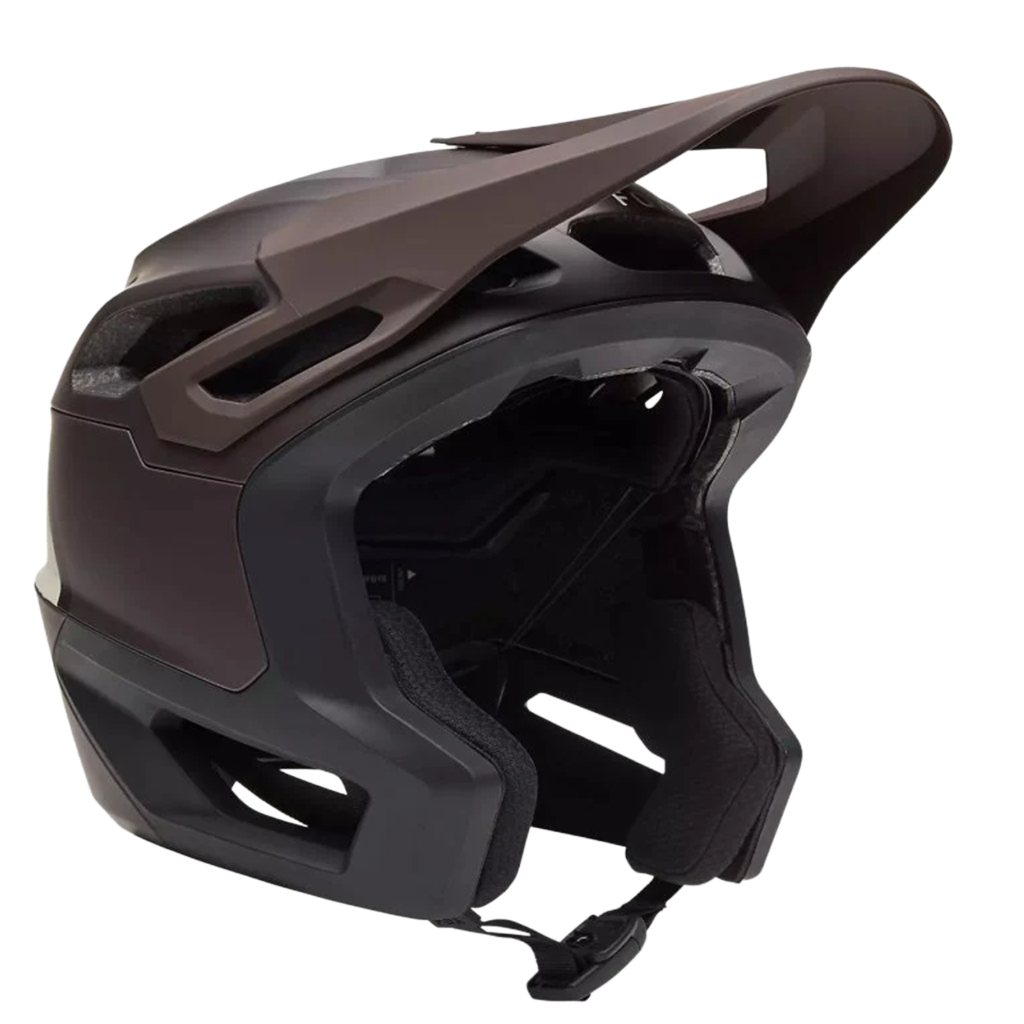 Fox Dropframe Pro MIPS Helmet - L - Grid - Cocoa