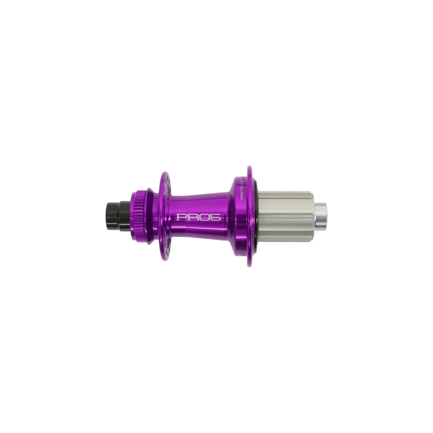 Hope Pro 5 Rear Centrelock 12x148mm Disc Hub - Rear - 12x148mm Boost - Shimano HG Splined - Centrelock - 28 Hole - J-Bend - Purple