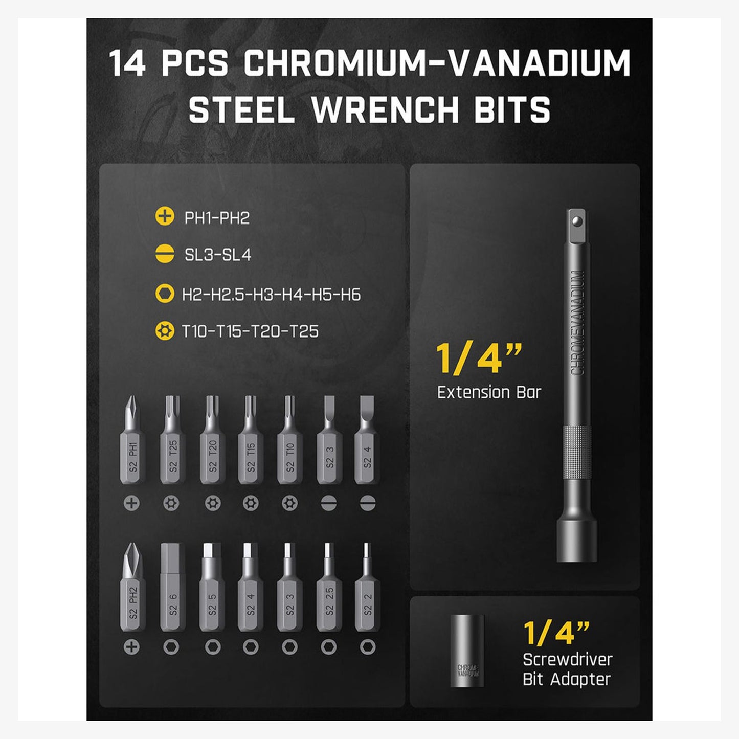 Fanttik WB10 Nova Mini Torque Wrench Set - Black - Black - Image 2