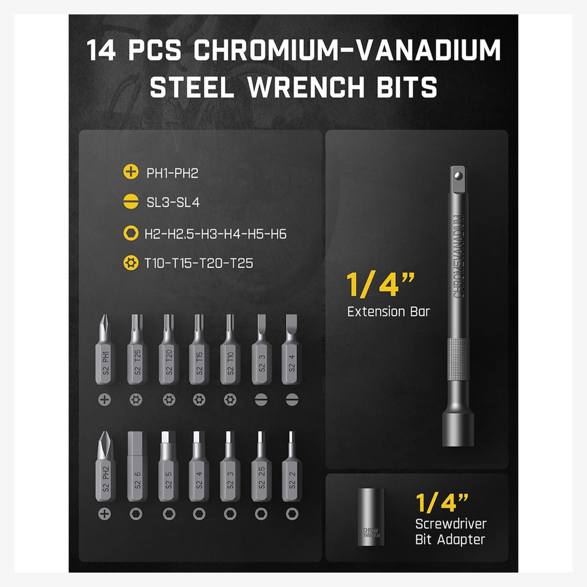 Fanttik WB10 Nova Mini Torque Wrench Set - Black - Black - Image 2