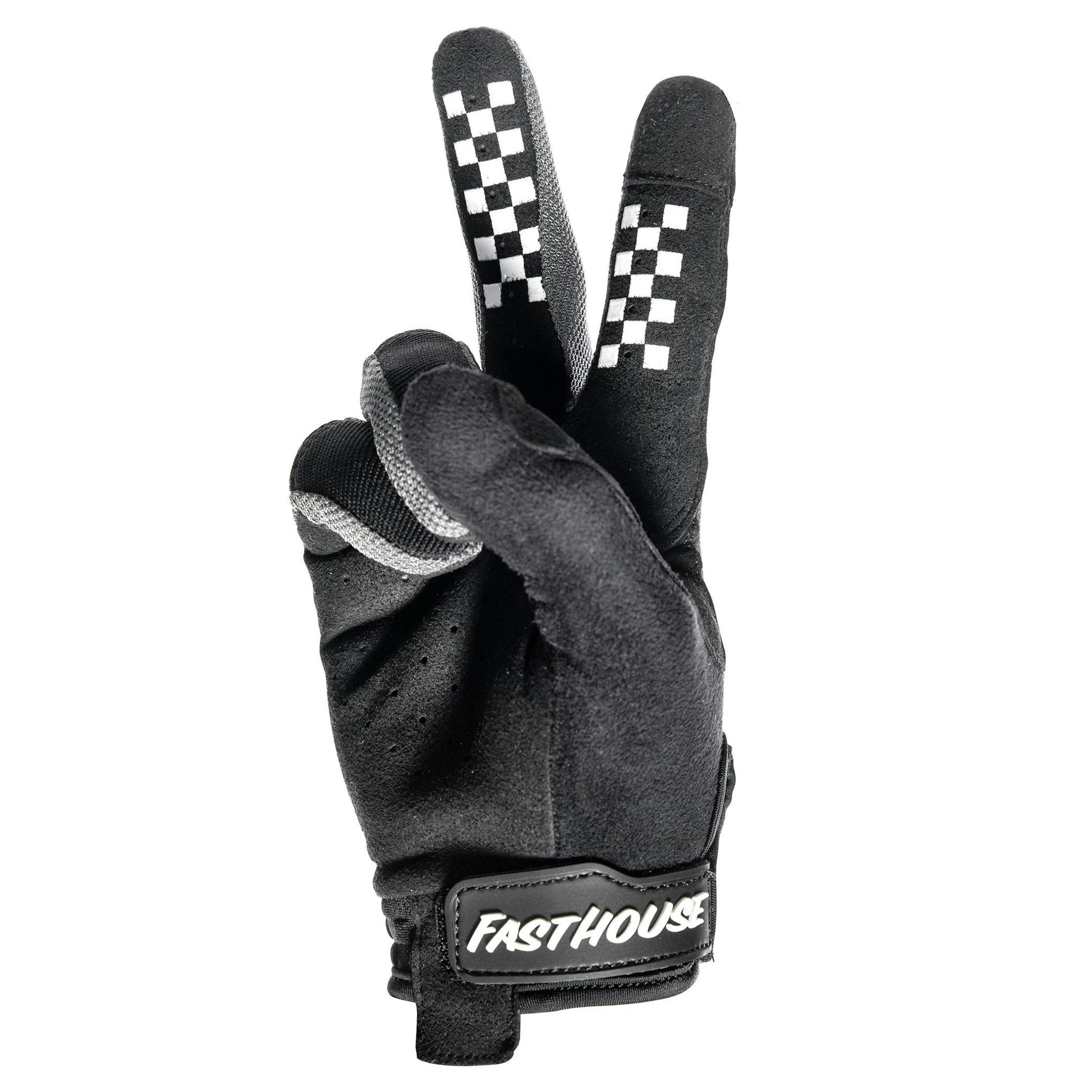 Fasthouse Chandler Ridgeline Gloves - 2Xl - Black - White - Image 2