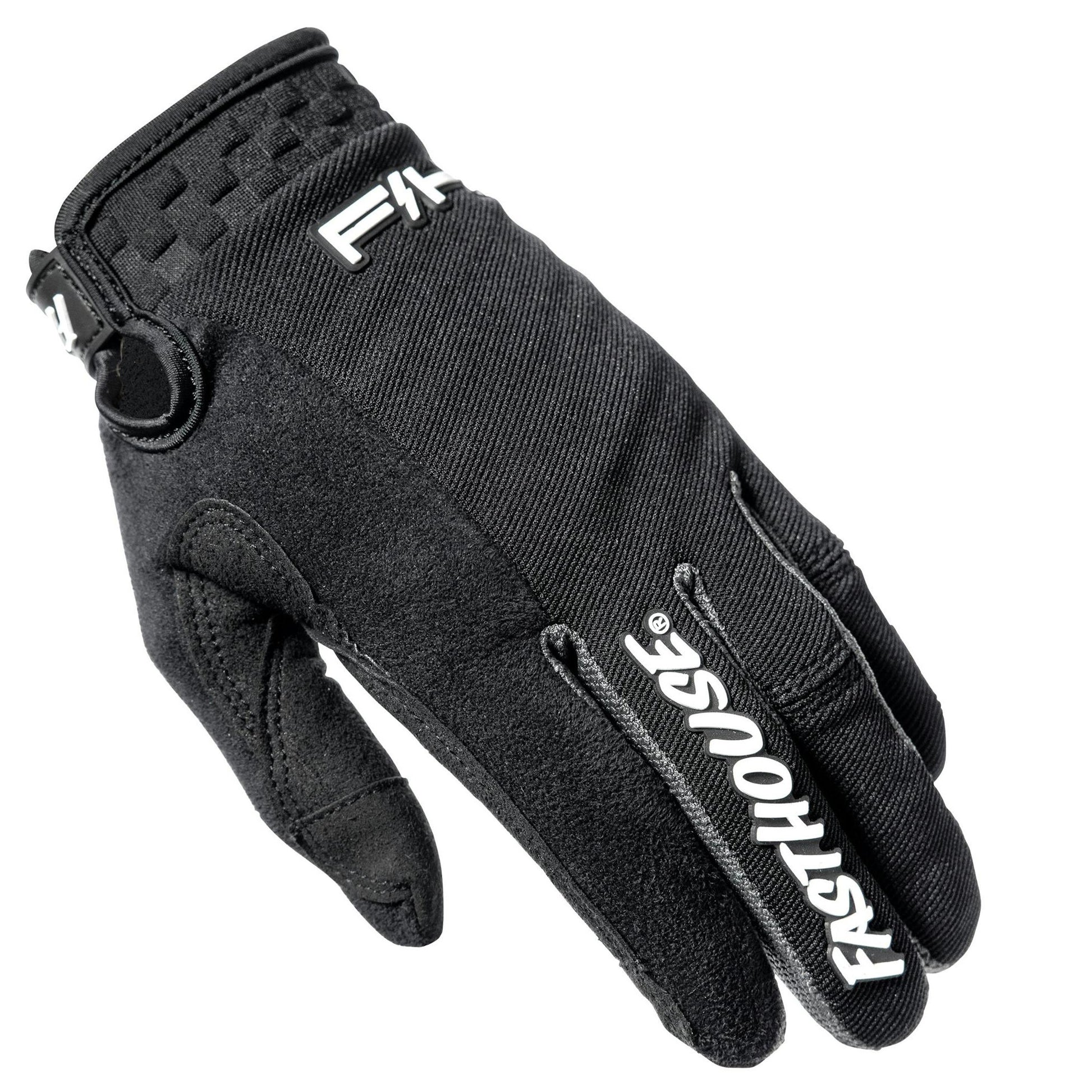 Fasthouse Chandler Ridgeline Gloves - S - Black - White - Image 3
