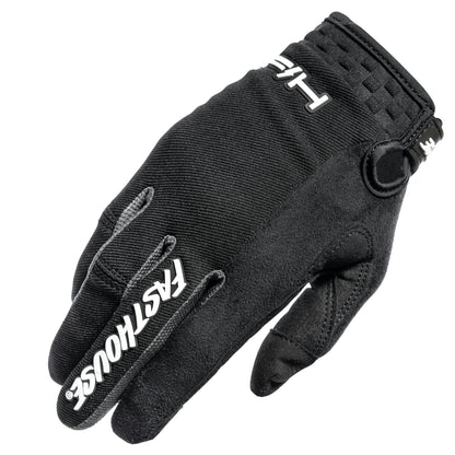 Fasthouse Chandler Ridgeline Gloves - XL - Black - White - Image 1